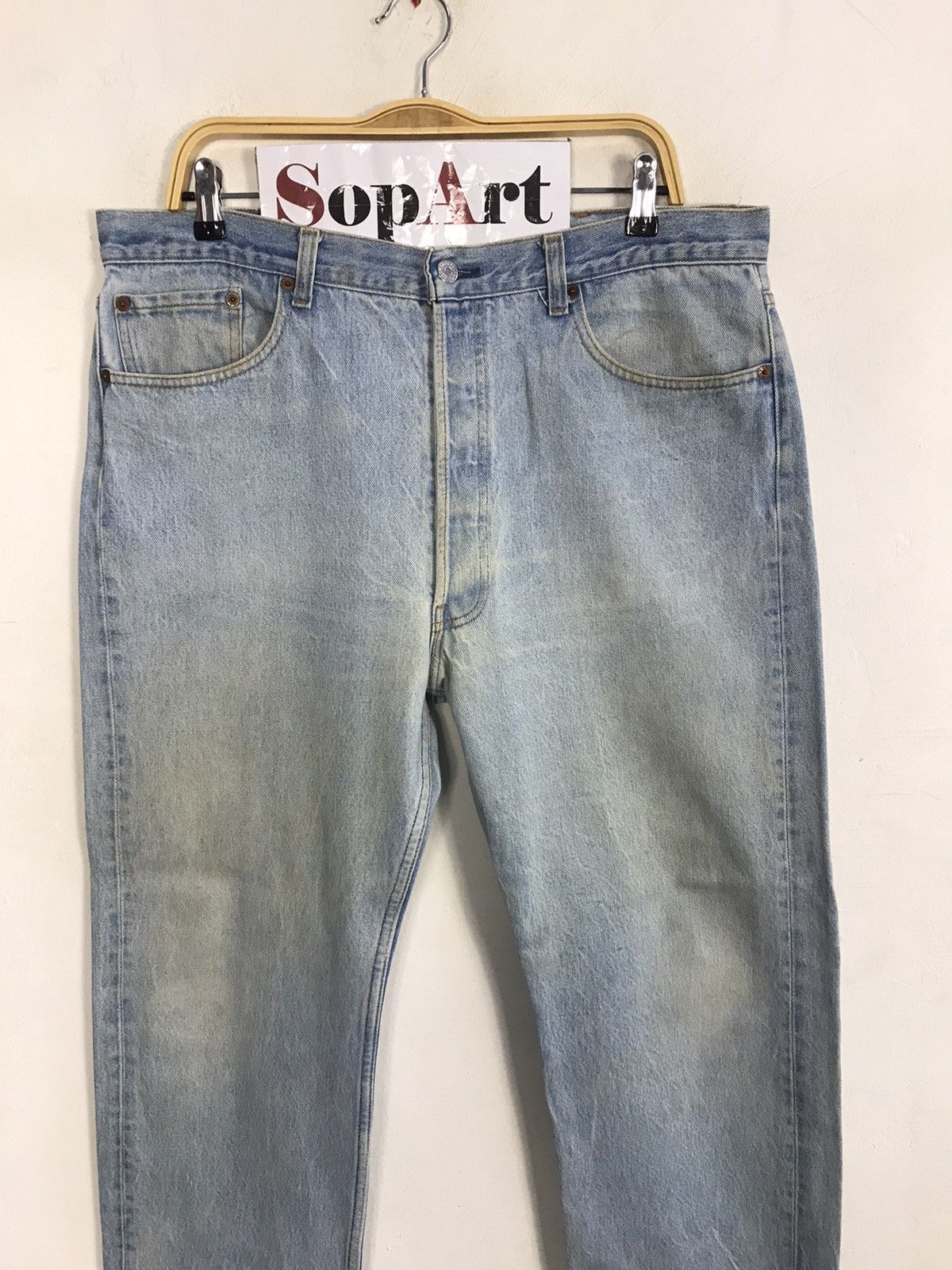 Levi's × Vintage Vintage Levi’s 501xx Made In Usa Design Size US 38 / EU 54 - 3 Thumbnail
