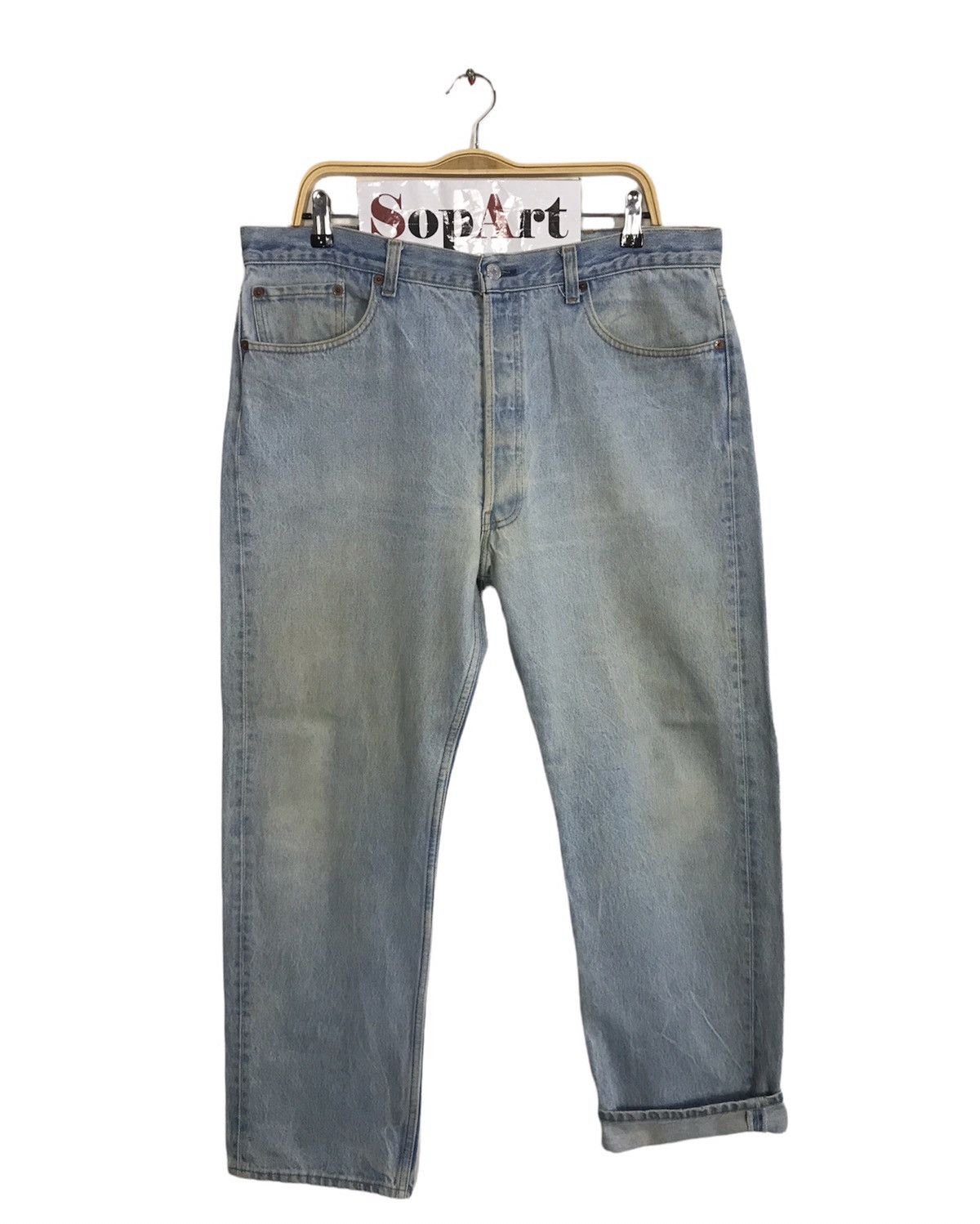 Levi's × Vintage Vintage Levi’s 501xx Made In Usa Design Size US 38 / EU 54 - 1 Thumbnail