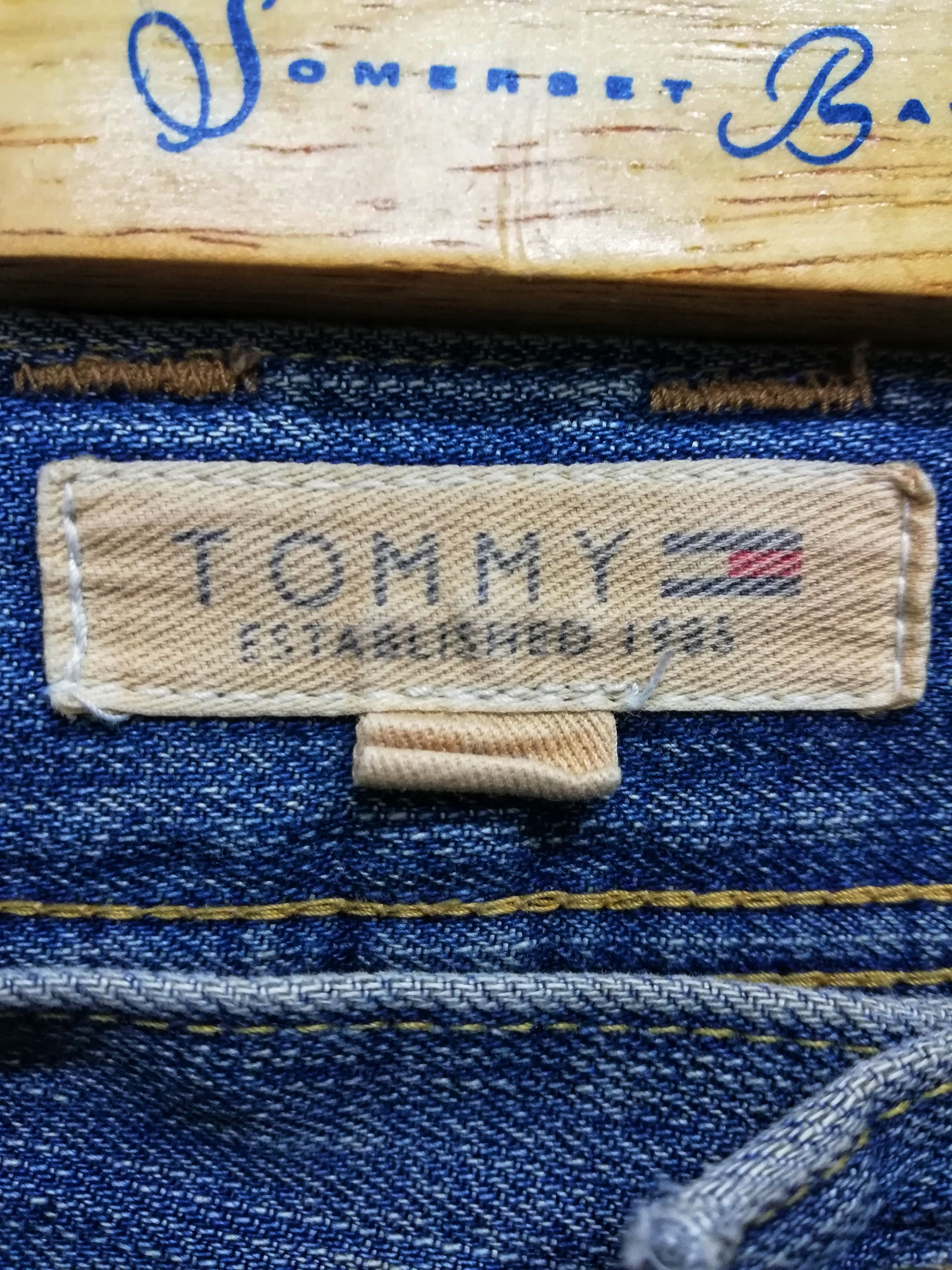 Tommy Hilfiger × Tommy Jeans 🔥Tommy Hilfiger Distressed Denim Sashiko Stitch Jeans🔥 Size US 33 - 5 Thumbnail