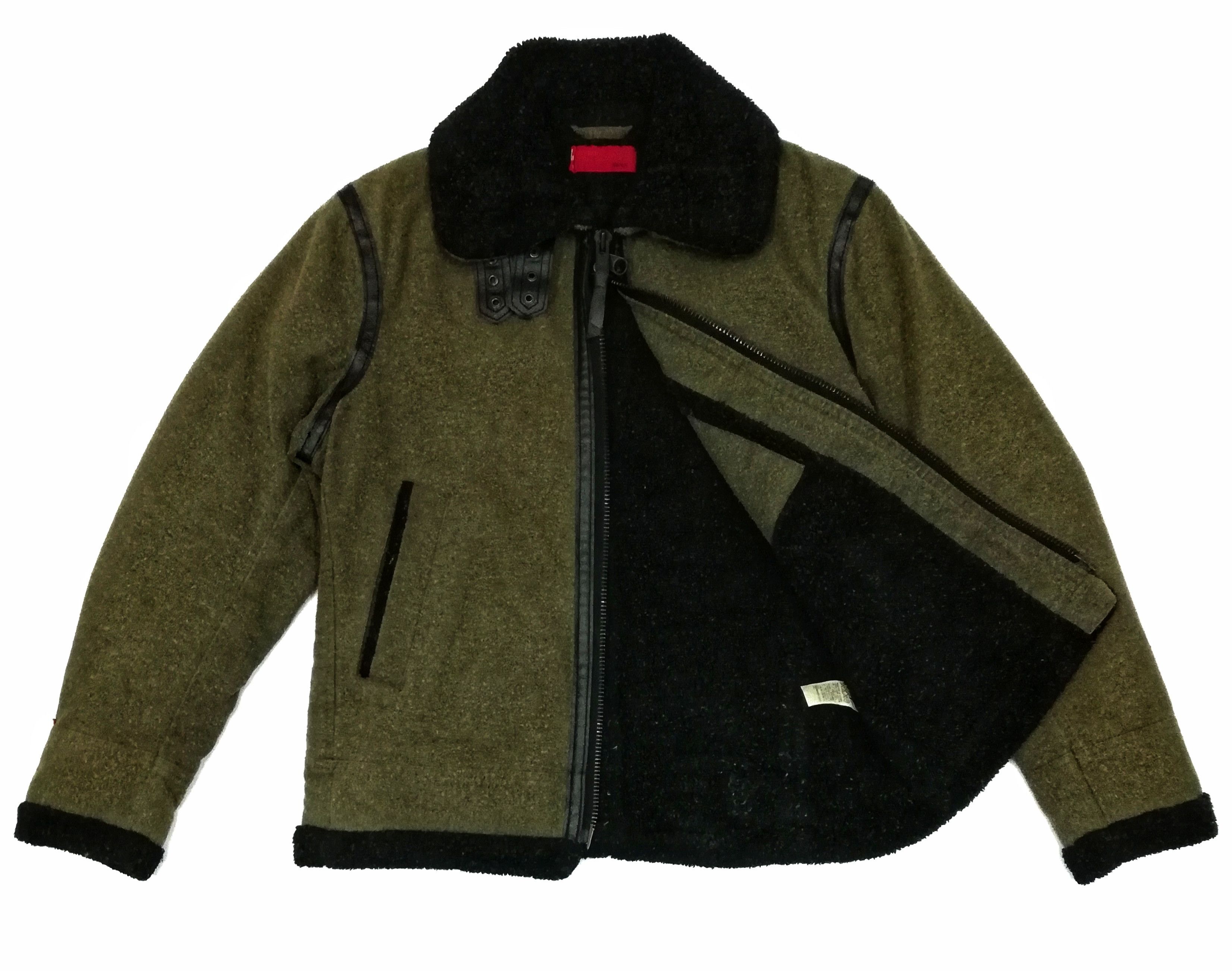 Levi's × Levi's Made & Crafted × Levi's Vintage Clothing 🔥Rare!! Levi's Red Ten Sherpa Design B-3 Zipper Jacket🔥 Size US S / EU 44-46 / 1 - 7 Thumbnail