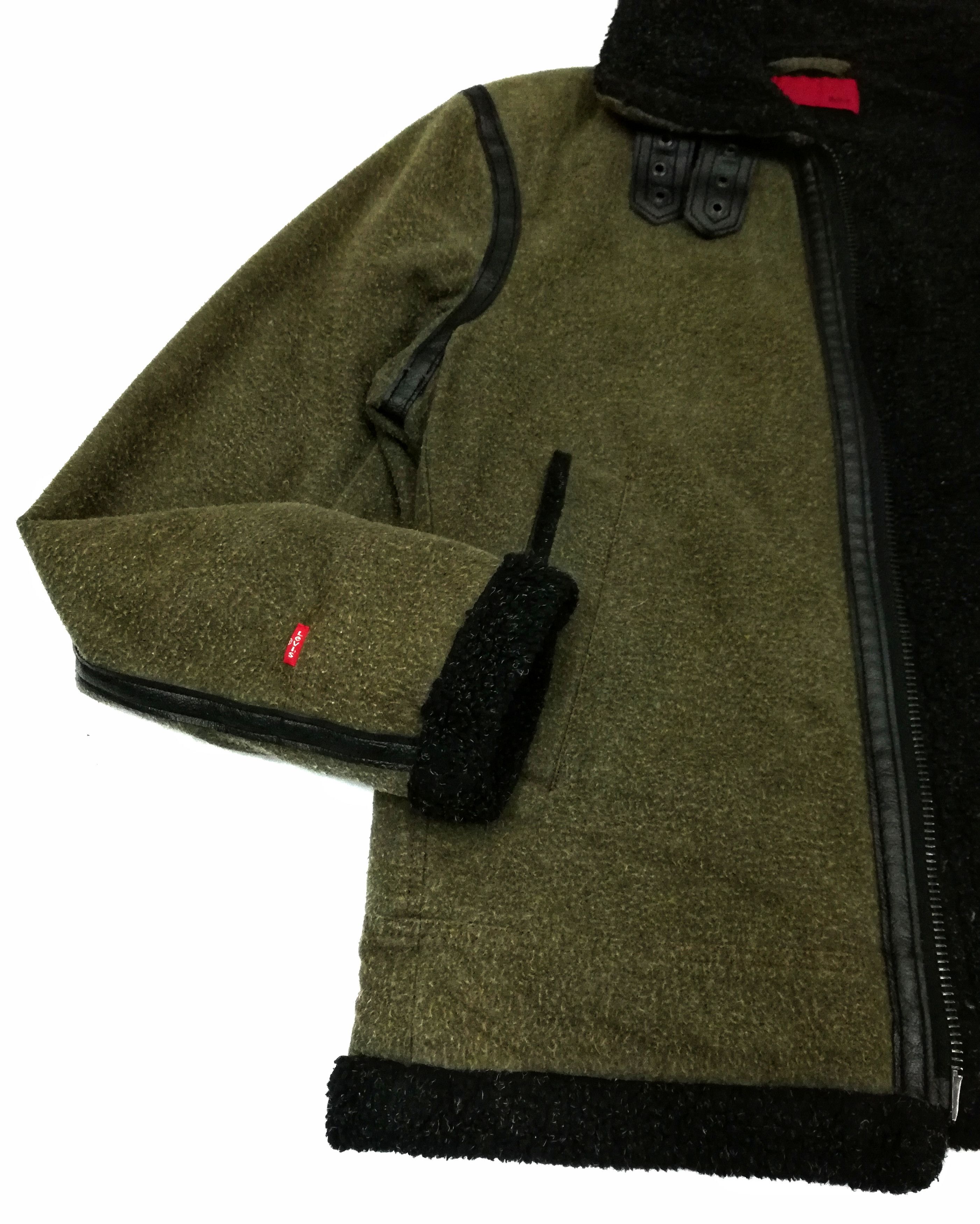 Levi's × Levi's Made & Crafted × Levi's Vintage Clothing 🔥Rare!! Levi's Red Ten Sherpa Design B-3 Zipper Jacket🔥 Size US S / EU 44-46 / 1 - 8 Thumbnail
