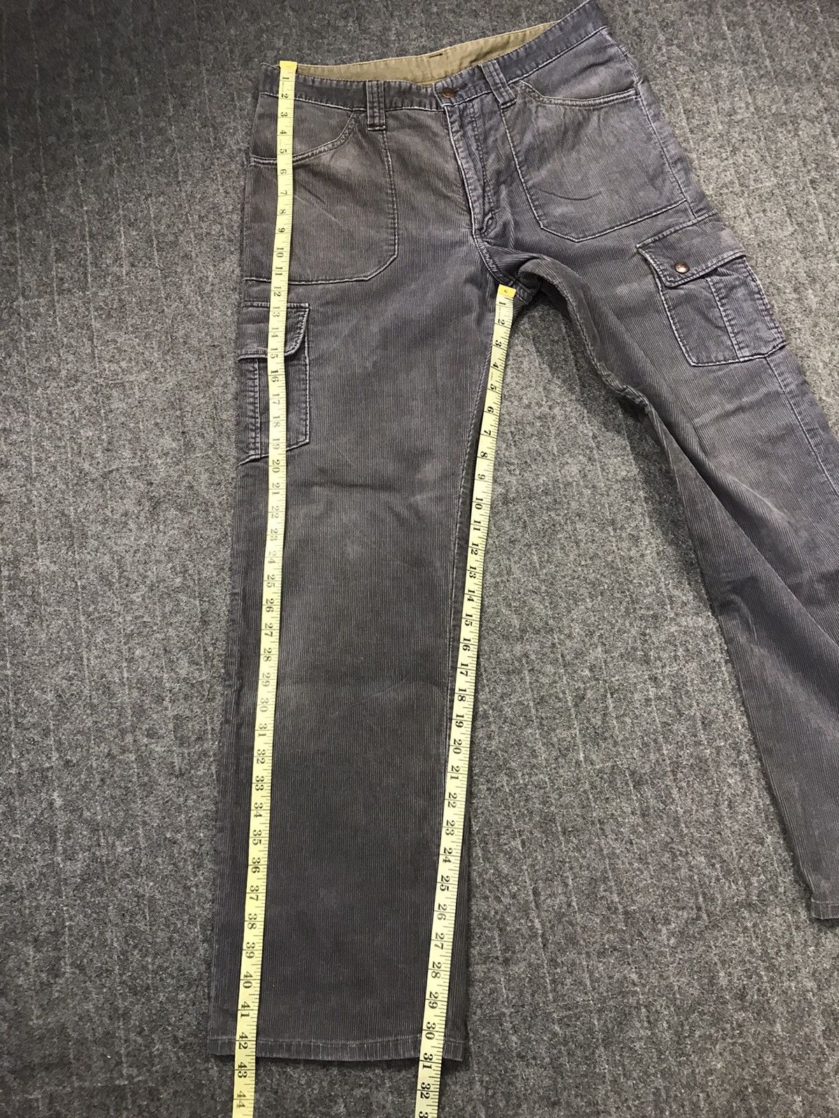 Vintage × Wrangler Vintage Wrangler Corduroy Cargo Pants Snap Button Style Size US 33 - 18 Thumbnail