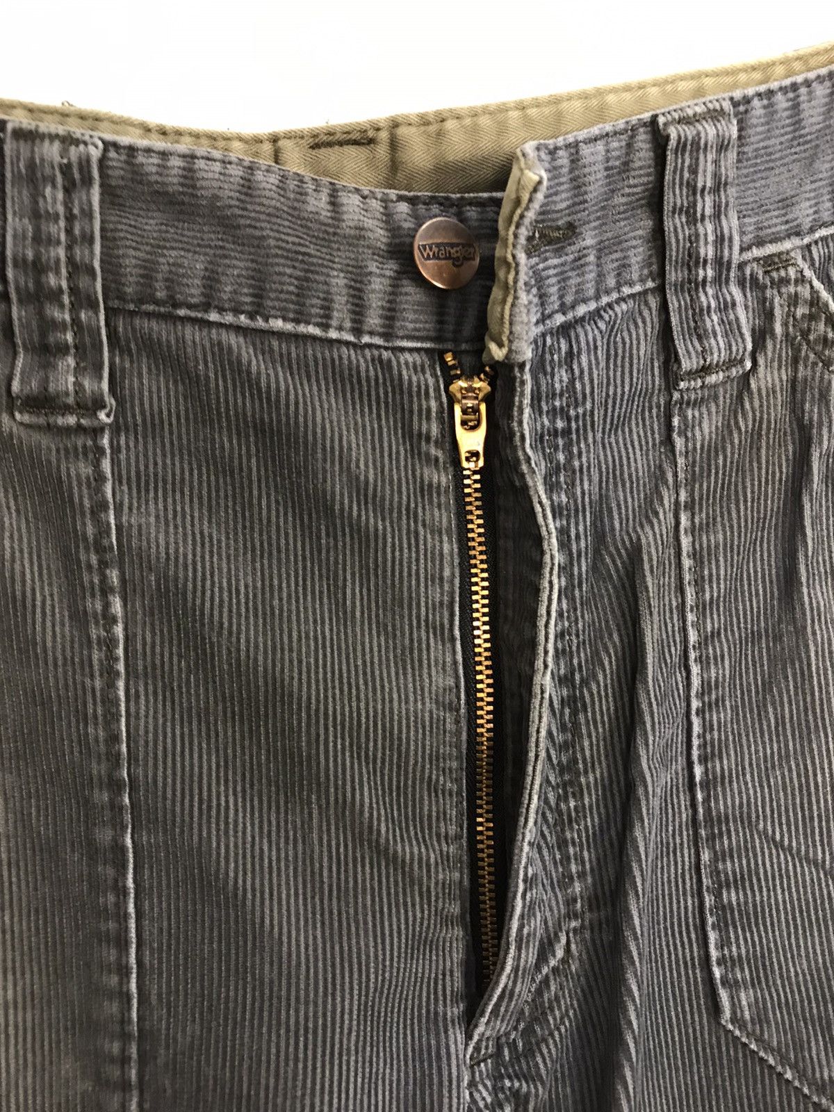 Vintage × Wrangler Vintage Wrangler Corduroy Cargo Pants Snap Button Style Size US 33 - 10 Thumbnail