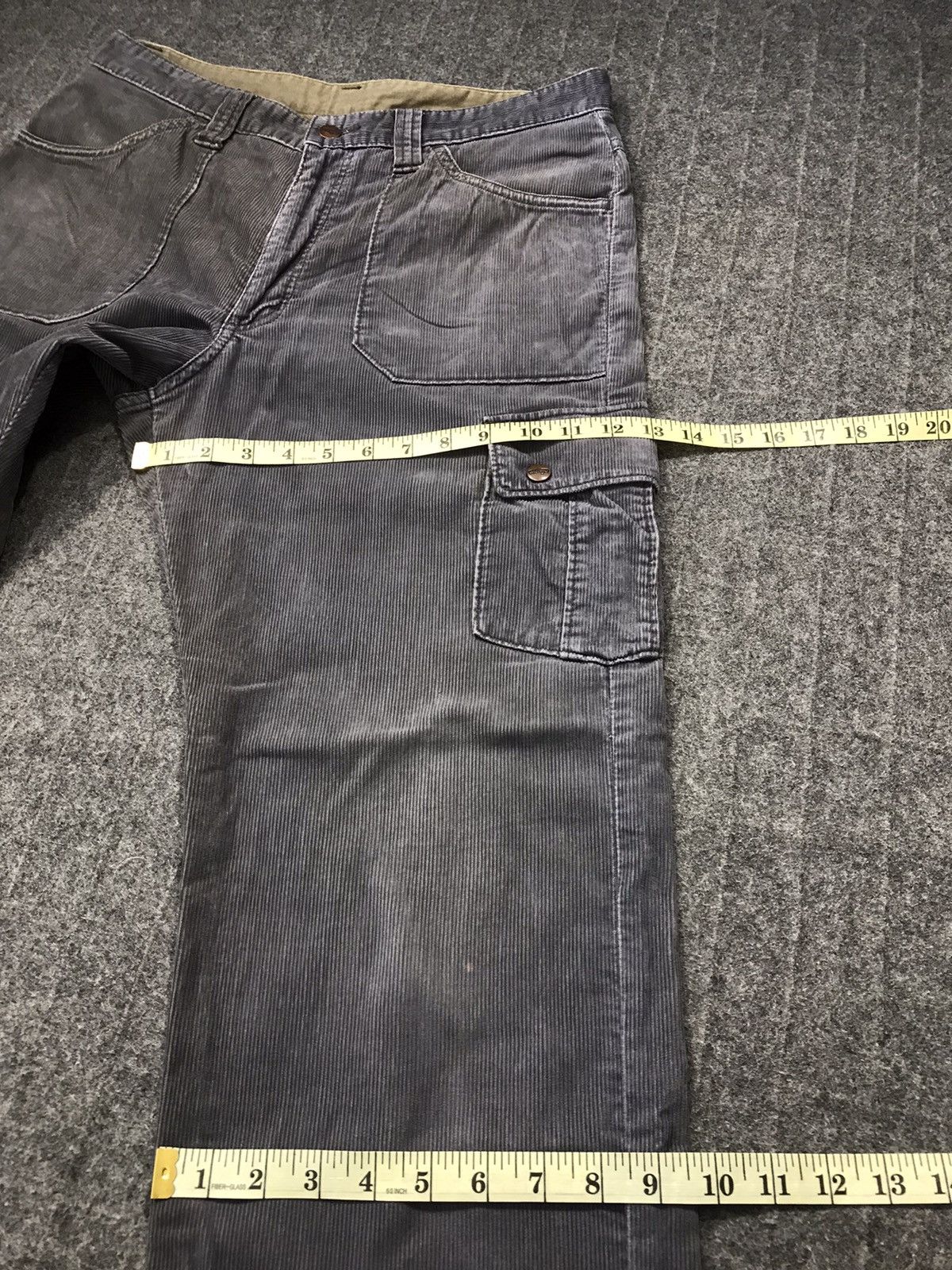 Vintage × Wrangler Vintage Wrangler Corduroy Cargo Pants Snap Button Style Size US 33 - 17 Thumbnail