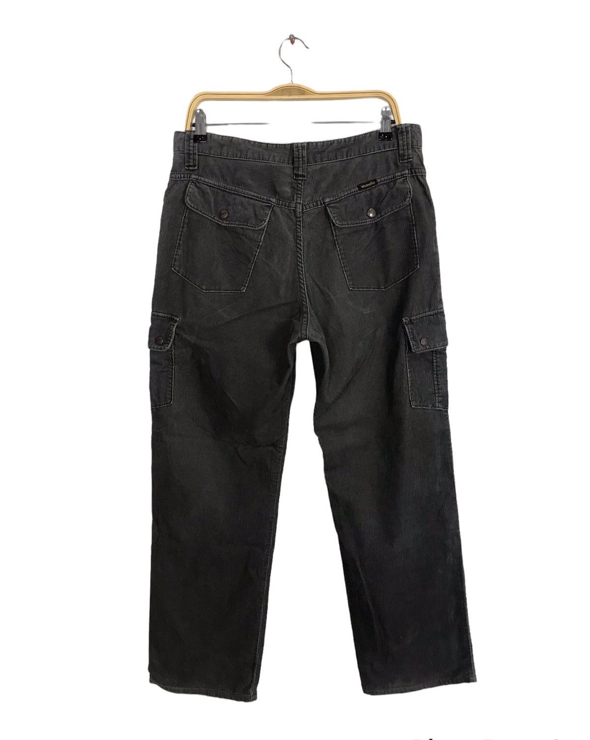 Vintage × Wrangler Vintage Wrangler Corduroy Cargo Pants Snap Button Style Size US 33 - 2 Thumbnail