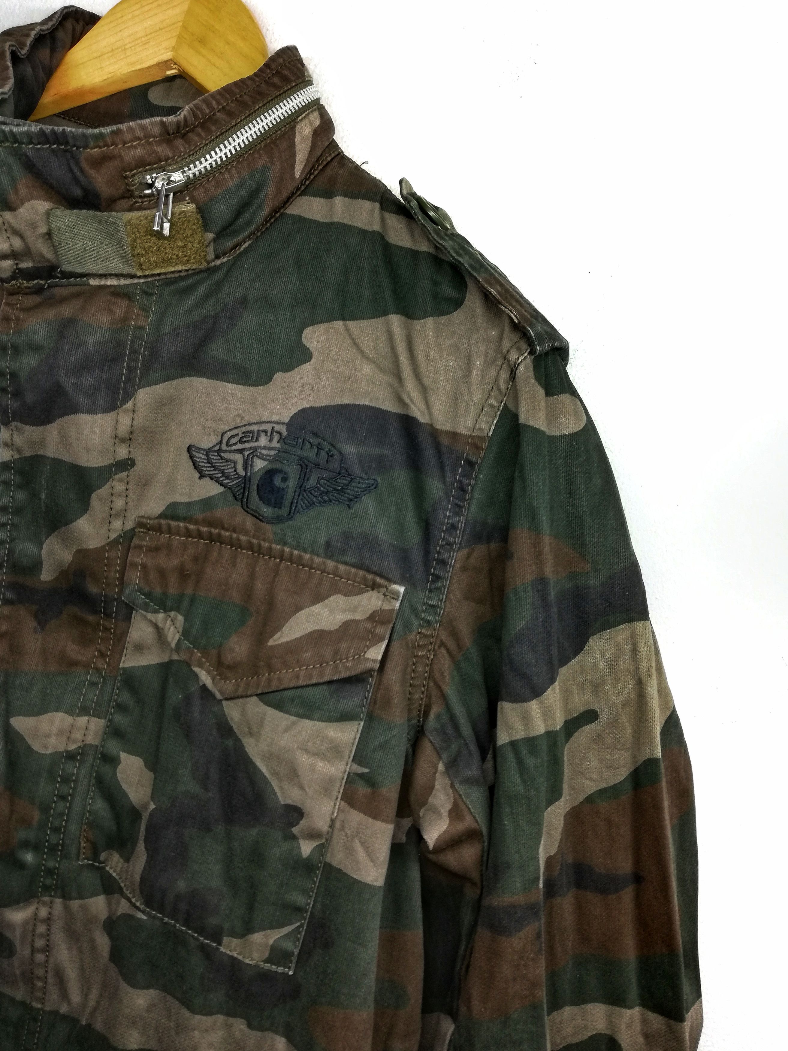 Carhartt 🔥GRAIL OG Carhartt Woodland Camo Death From Above M-65 Size US M / EU 48-50 / 2 - 5 Thumbnail