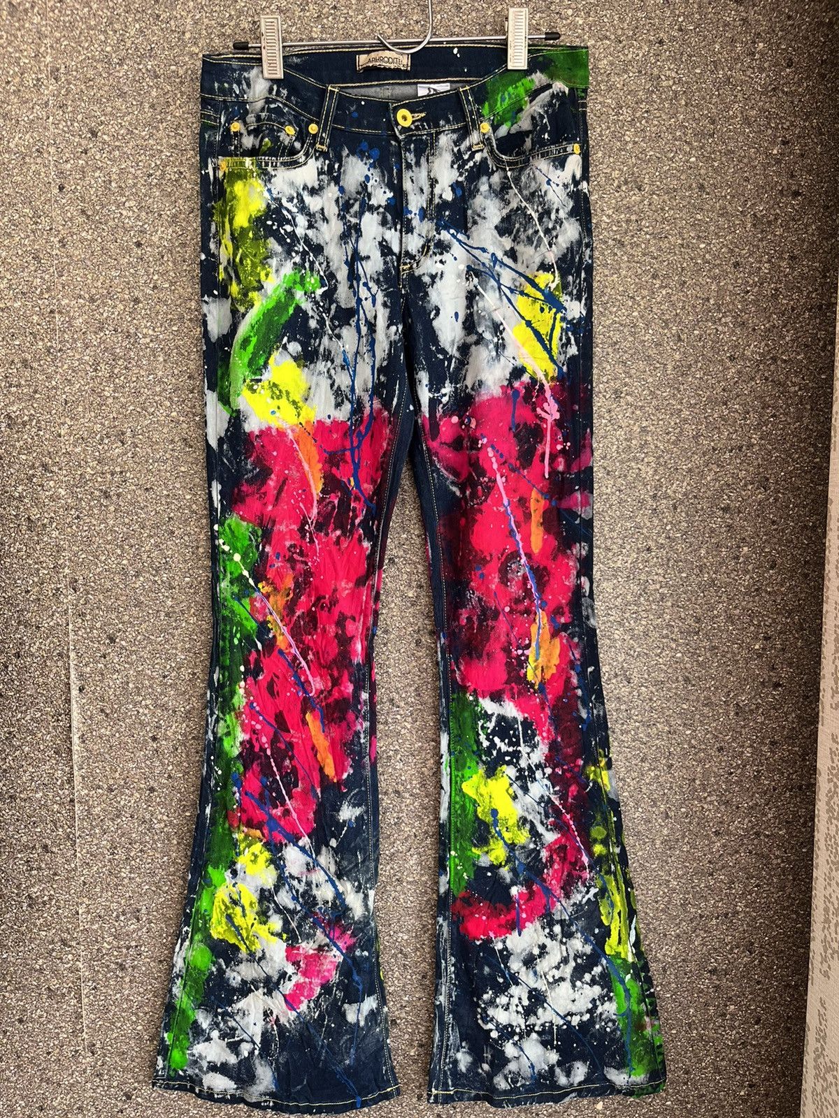 If Six Was Nine × Japanese Brand × Tornado Mart Flare jeans Aphrodite ft67 Size US 30 / EU 46 - 1 Thumbnail
