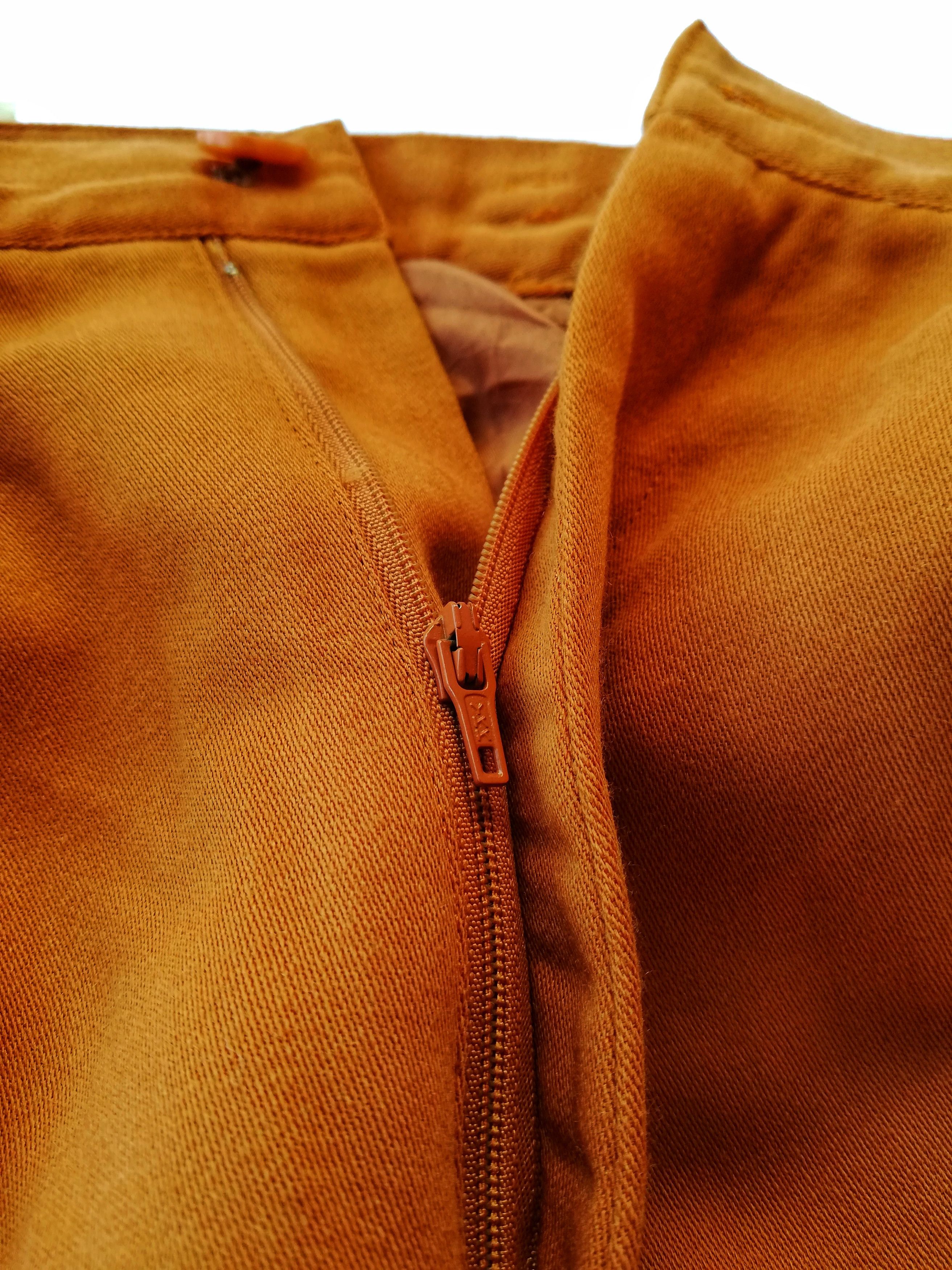 Designer 🔥Very Rare Vintage Atelier Sab Wool Trousers Casual Pants Size US 26 / EU 42 - 9 Thumbnail