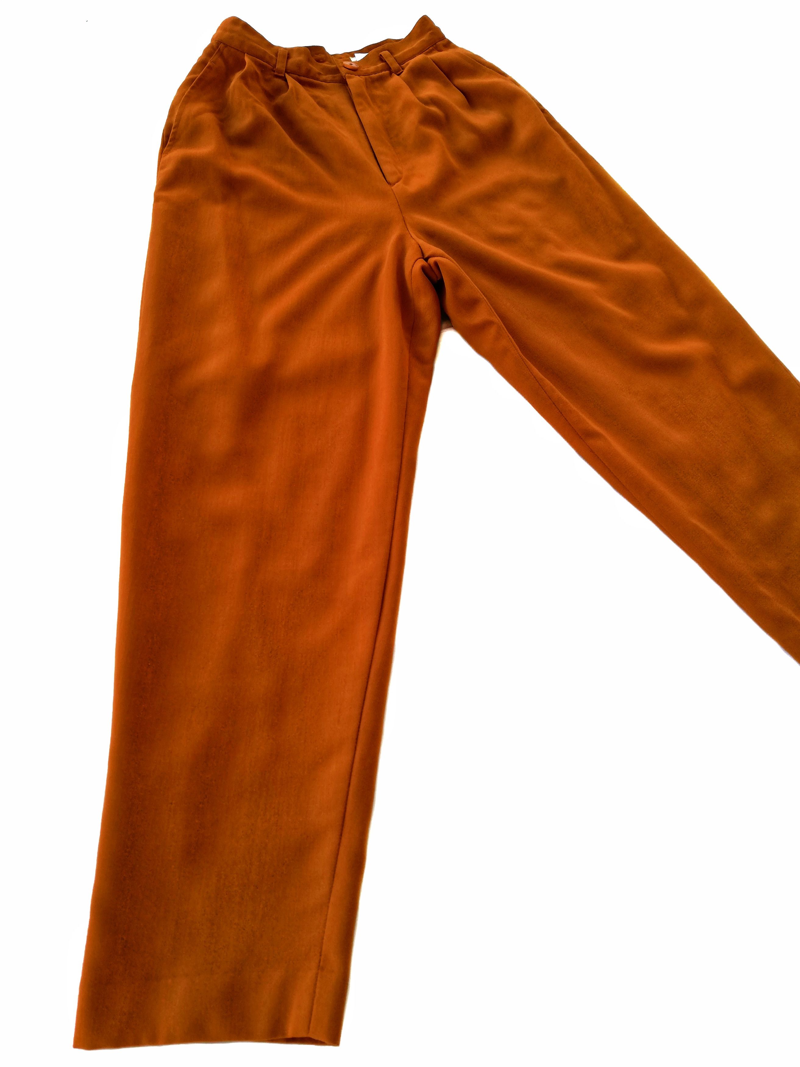 Designer 🔥Very Rare Vintage Atelier Sab Wool Trousers Casual Pants Size US 26 / EU 42 - 2 Thumbnail