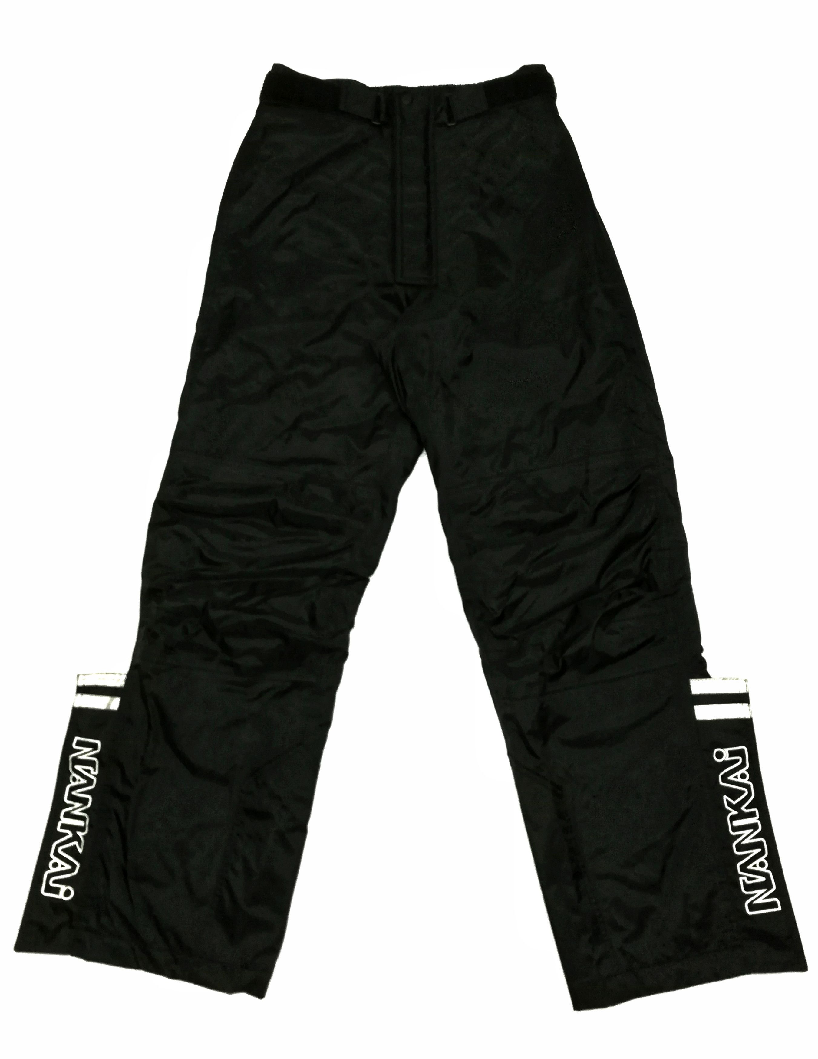 Japanese Brand 🔥Nankai Black Motorcycle Japan Nylon Water Proof Pants🔥 Size US 30 / EU 46 - 2 Thumbnail