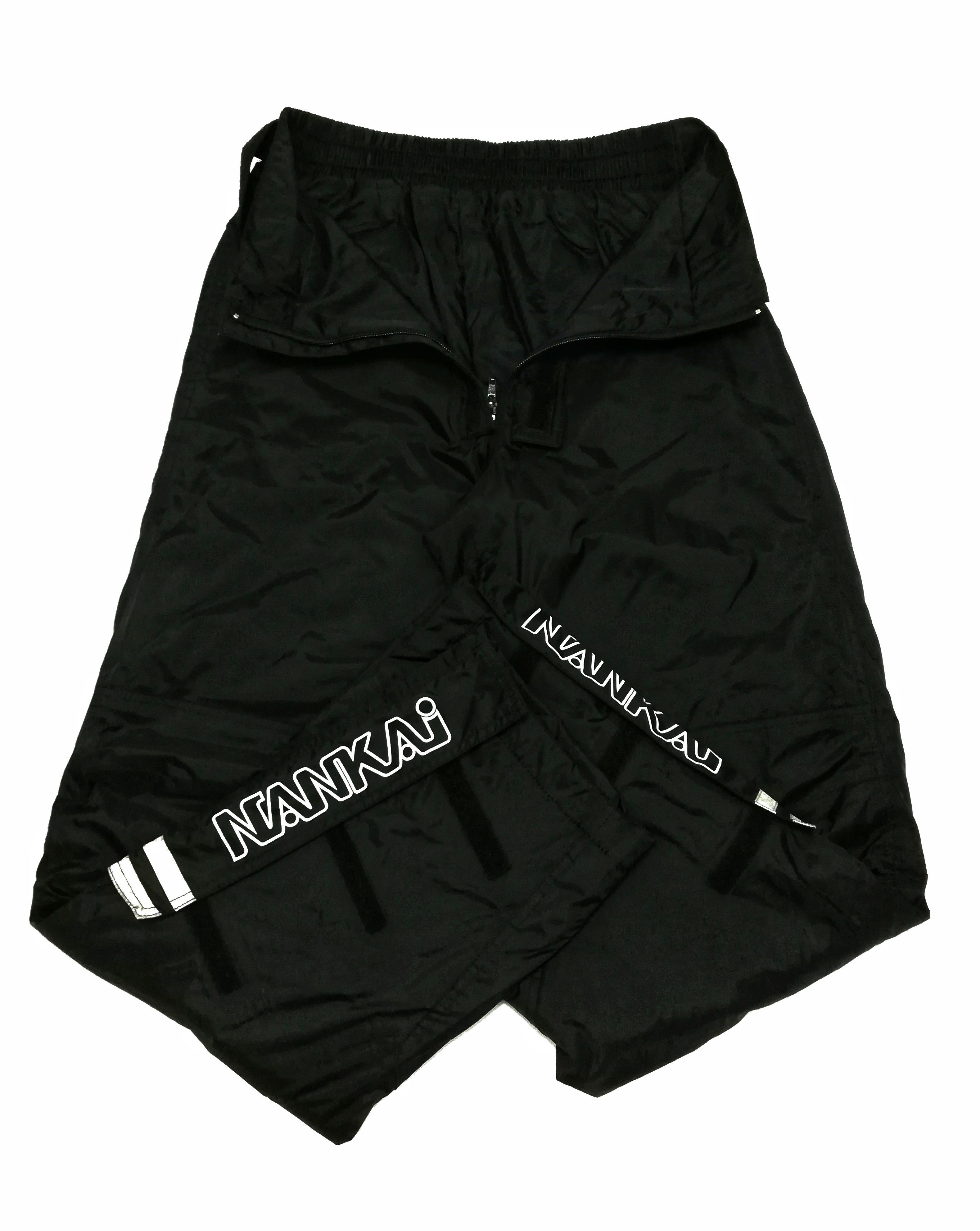 Japanese Brand 🔥Nankai Black Motorcycle Japan Nylon Water Proof Pants🔥 Size US 30 / EU 46 - 1 Thumbnail