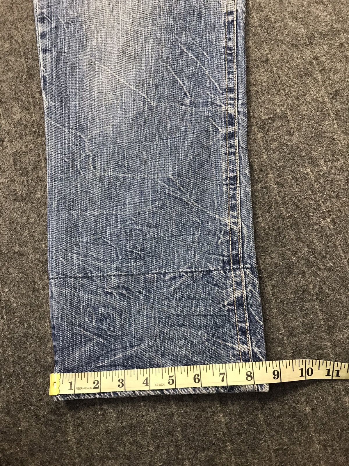 Japanese Brand × Vintage Vintage Distressed and Ripped Jeans With Patches Size US 37 - 16 Thumbnail