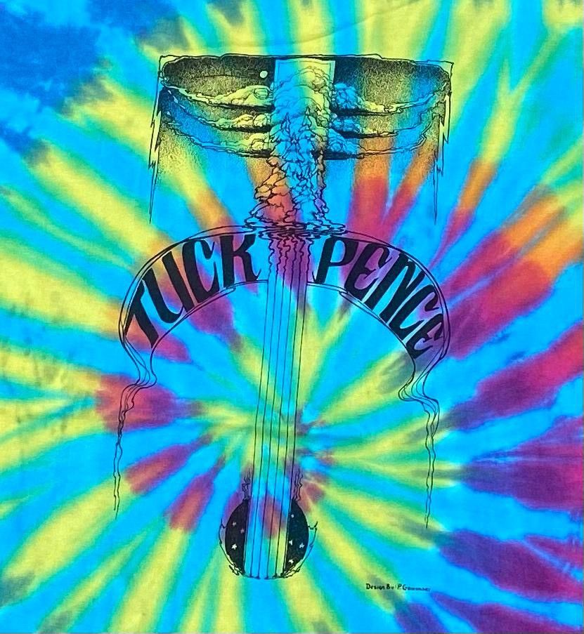 Vintage vintage tee tye dye A26 Size US L / EU 52-54 / 3 - 2 Thumbnail