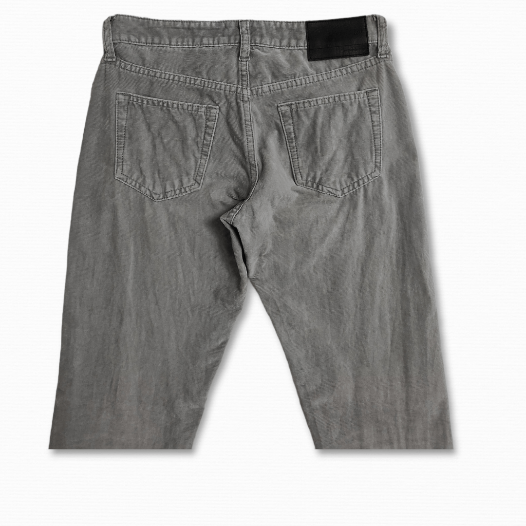 Undercover × Uniqlo Grey corduroy ankle zipper skinny jeans Size 27" / US 4 / IT 40 - 7 Thumbnail