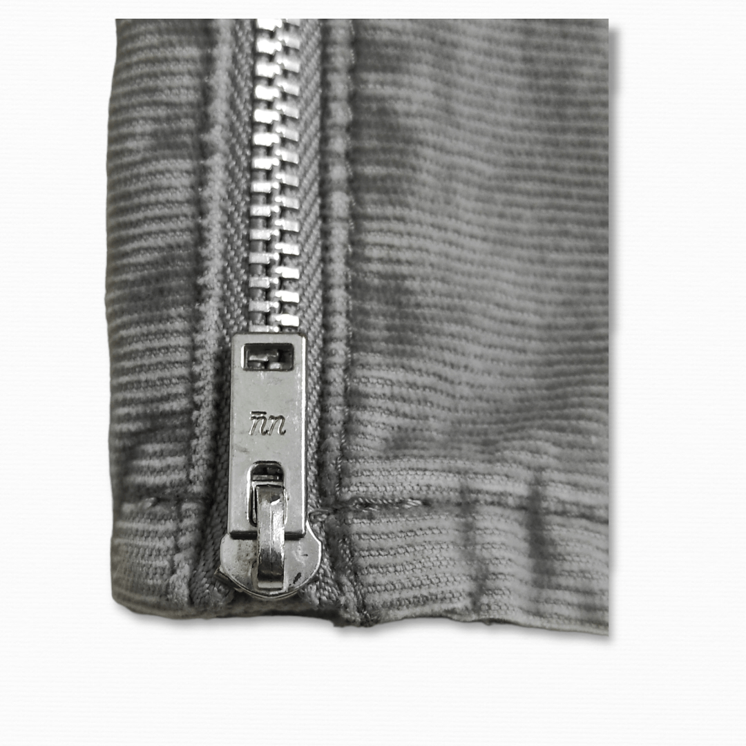 Undercover × Uniqlo Grey corduroy ankle zipper skinny jeans Size 27" / US 4 / IT 40 - 10 Thumbnail