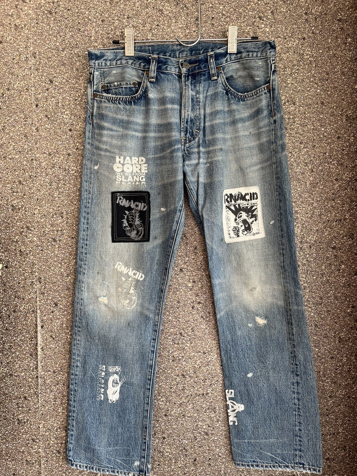 Designer × Vintage Slang from chaos ft67 Size US 33 - 1 Thumbnail
