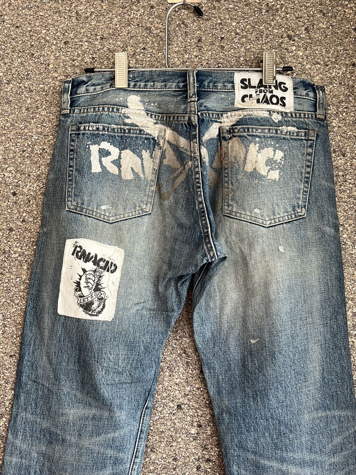 Designer × Vintage Slang from chaos ft67 Size US 33 - 6 Thumbnail