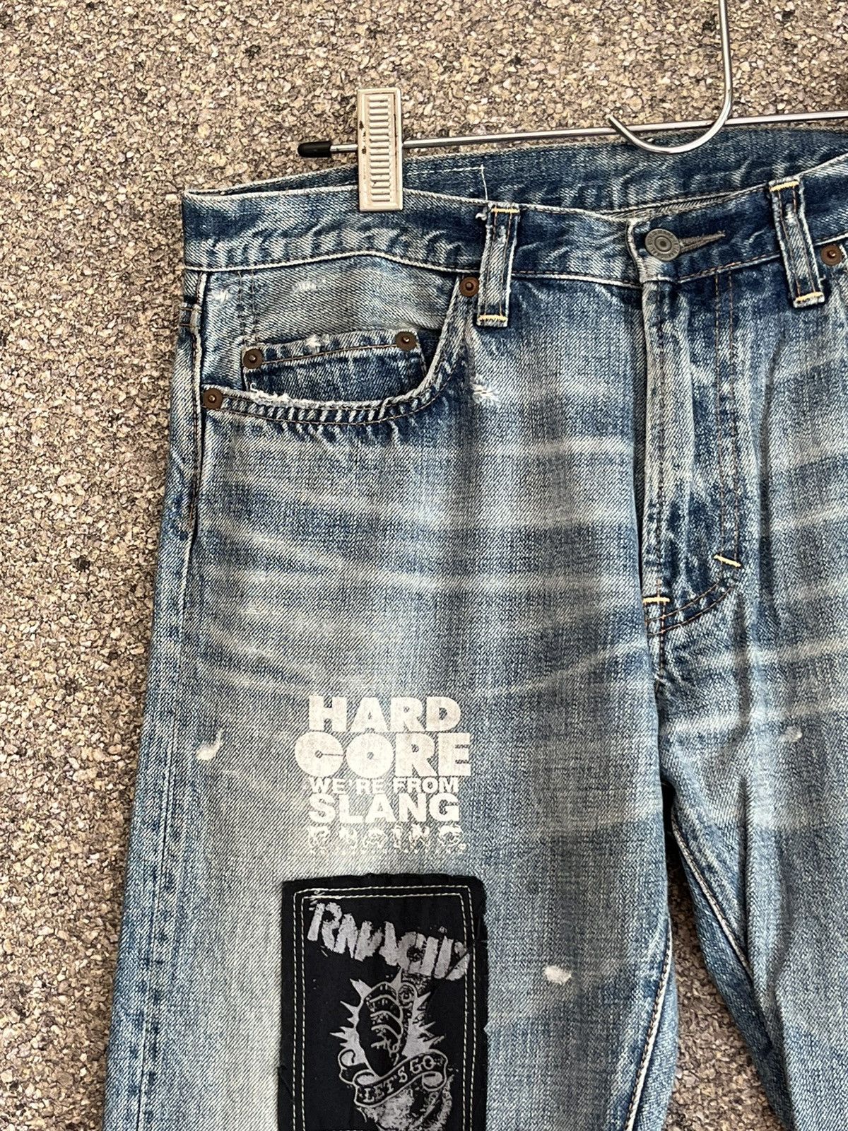 Designer × Vintage Slang from chaos ft67 Size US 33 - 3 Thumbnail