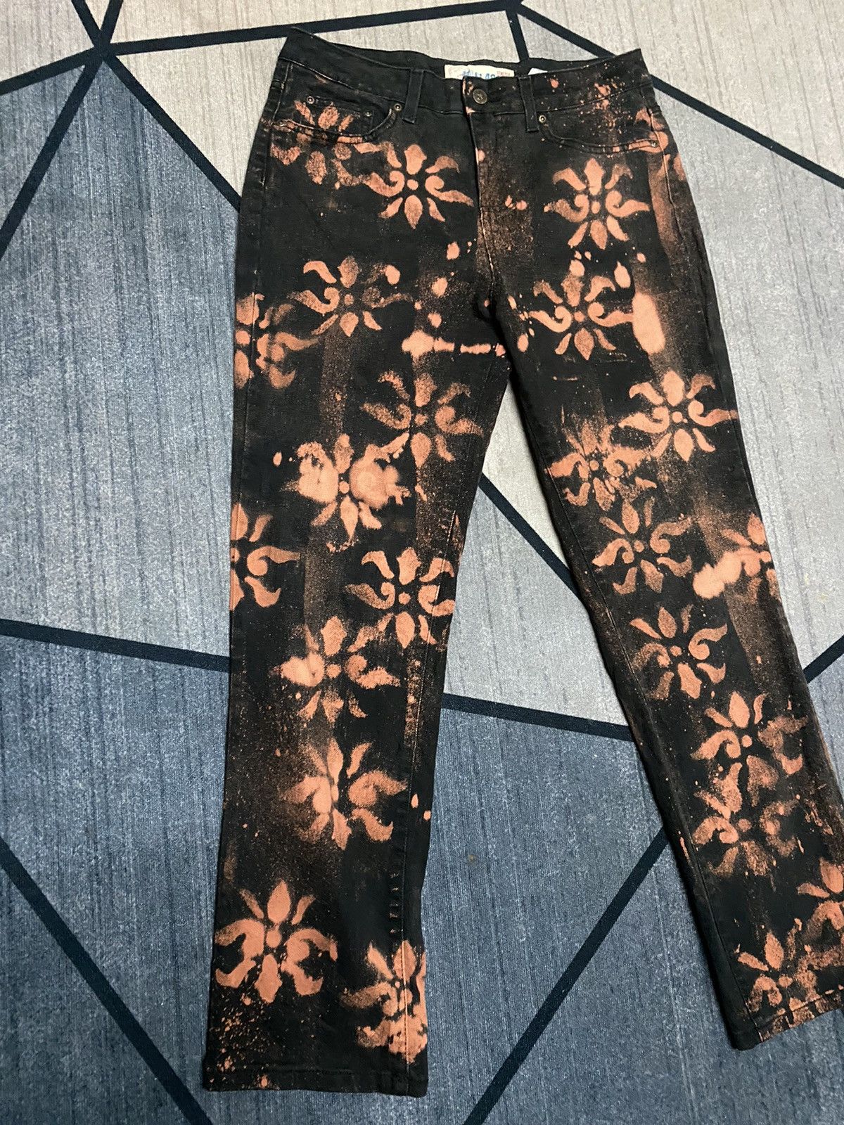Faded Glory Faded Glory Acid Wash Black Pant Size US 30 / EU 46 - 3 Thumbnail