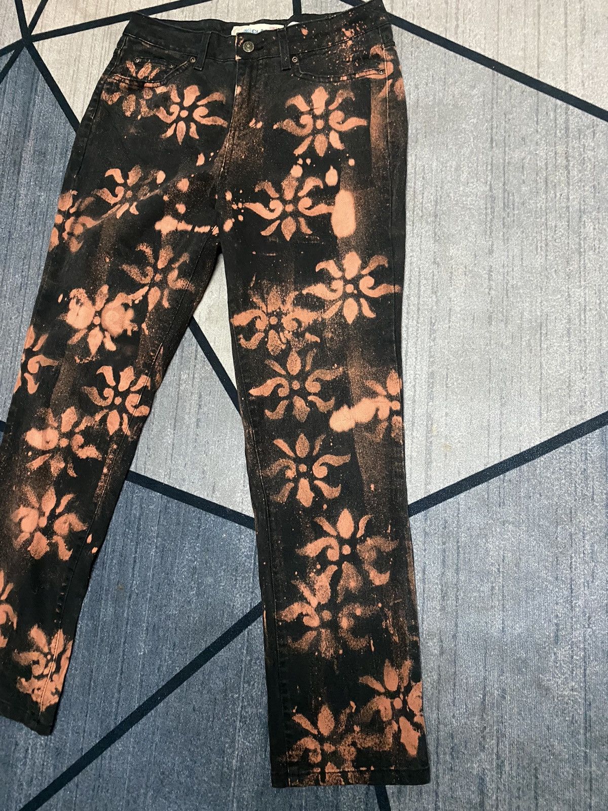 Faded Glory Faded Glory Acid Wash Black Pant Size US 30 / EU 46 - 4 Thumbnail