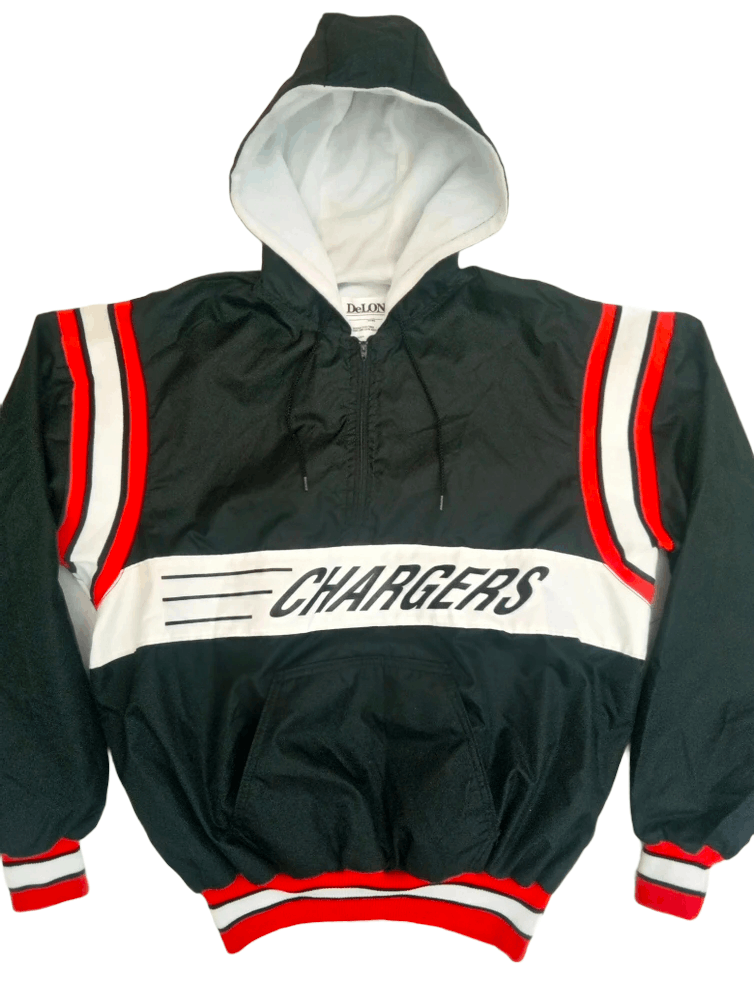 Delong Vintage 80's Anorak half zippers pull over jacket Size L / US 10 / IT 46 - 8 Thumbnail