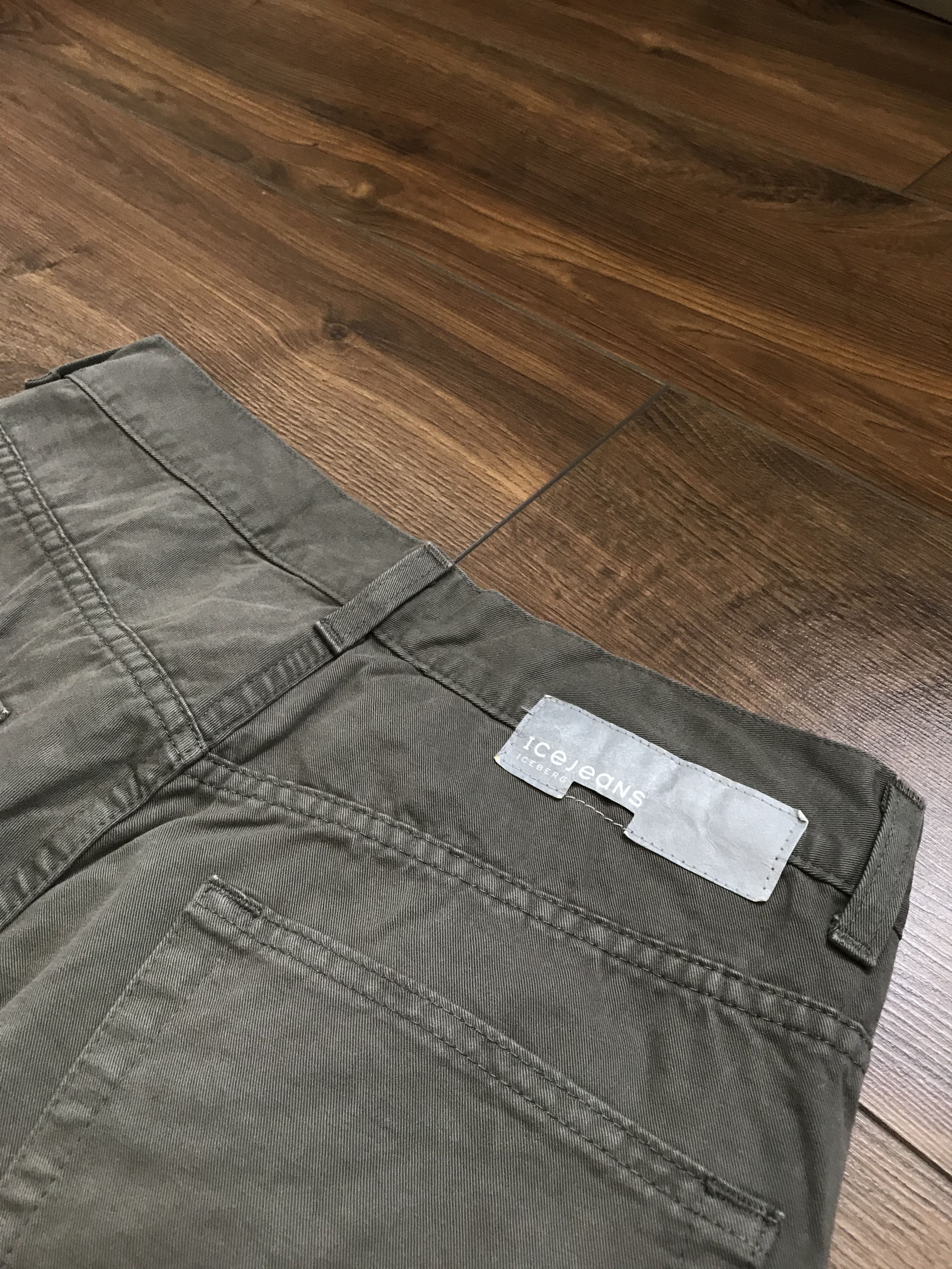 Iceberg Iceberg Icejeans Khaki Olive Casual Pants Size US 32 / EU 48 - 11 Thumbnail