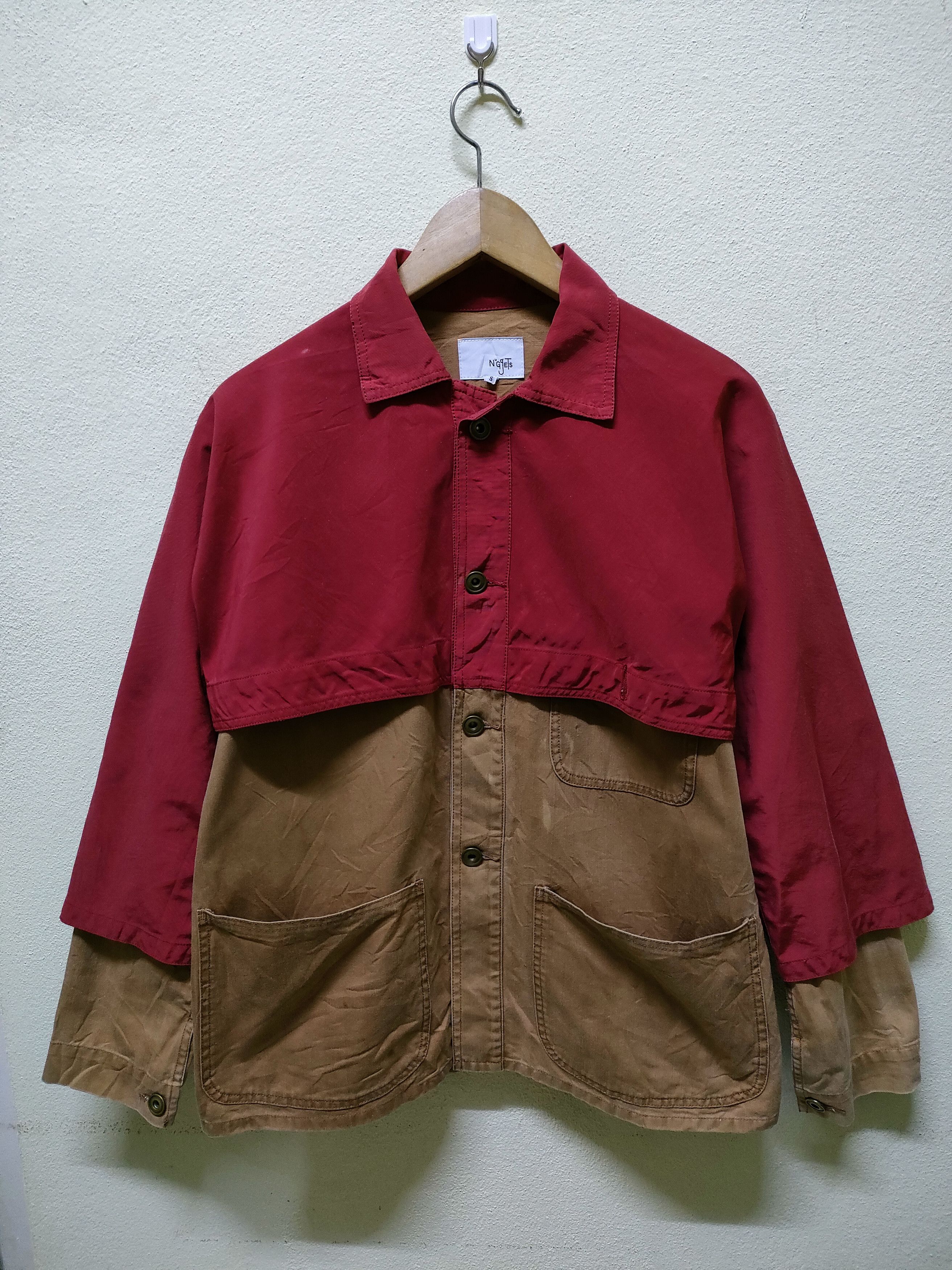 Japanese Brand Nuggets AW Double Layer Jacket Size US S / EU 44-46 / 1 - 1 Thumbnail
