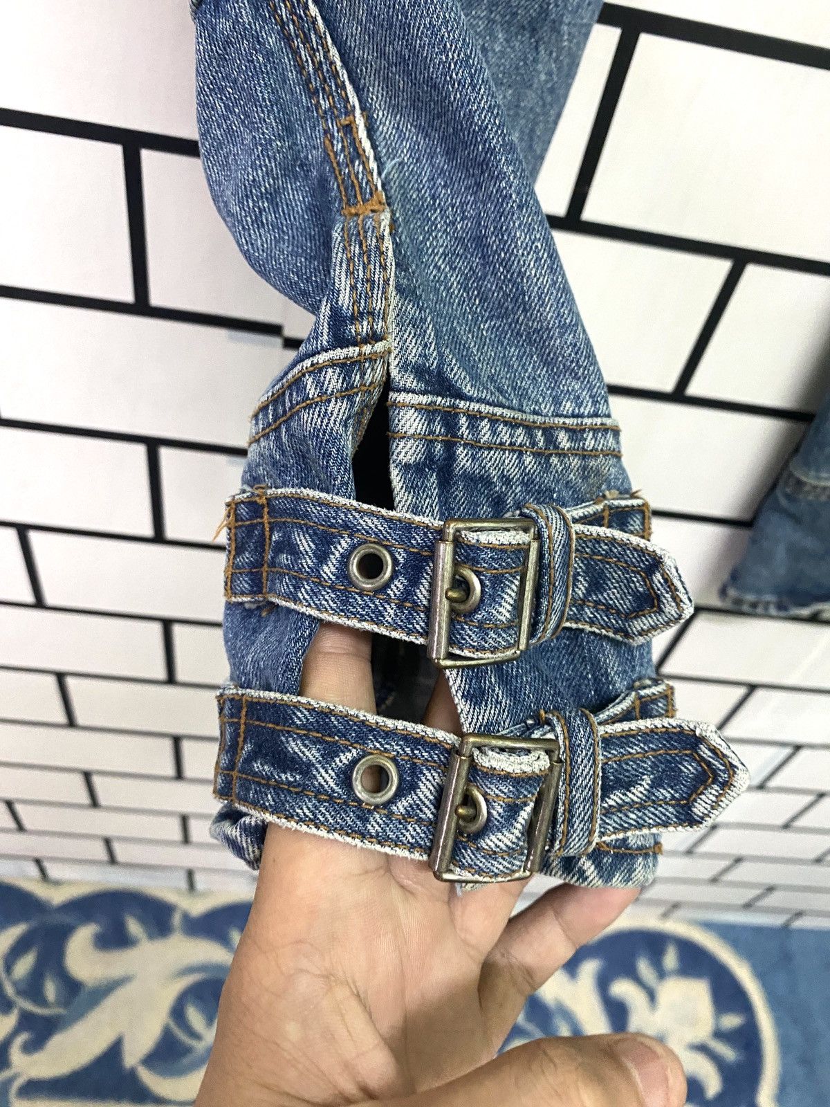 Hysteric Glamour × Seditionaries Hysteric Glamour 3 Quarter Bondage Denim Size US 29 - 18 Thumbnail