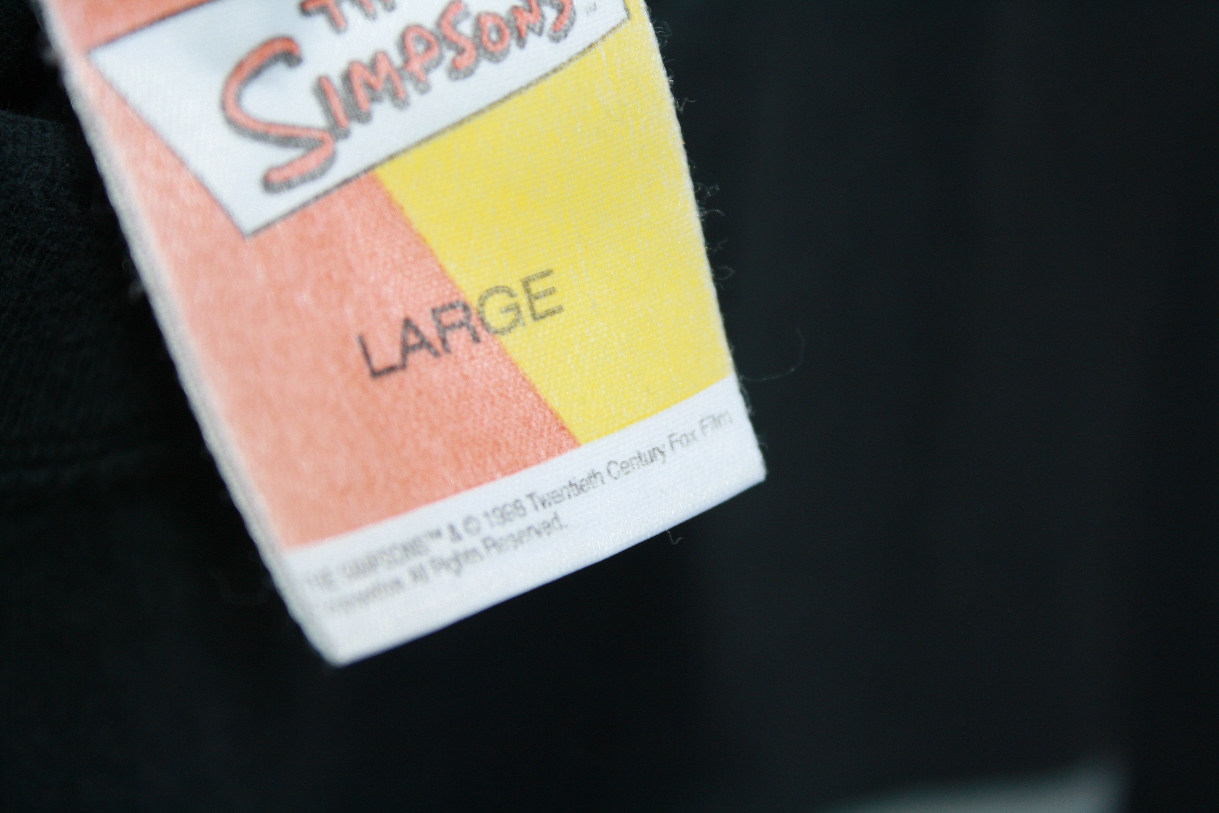 The Simpsons 1998 Vintage The Simpsons Homer Tee Size US L / EU 52-54 / 3 - 17 Thumbnail