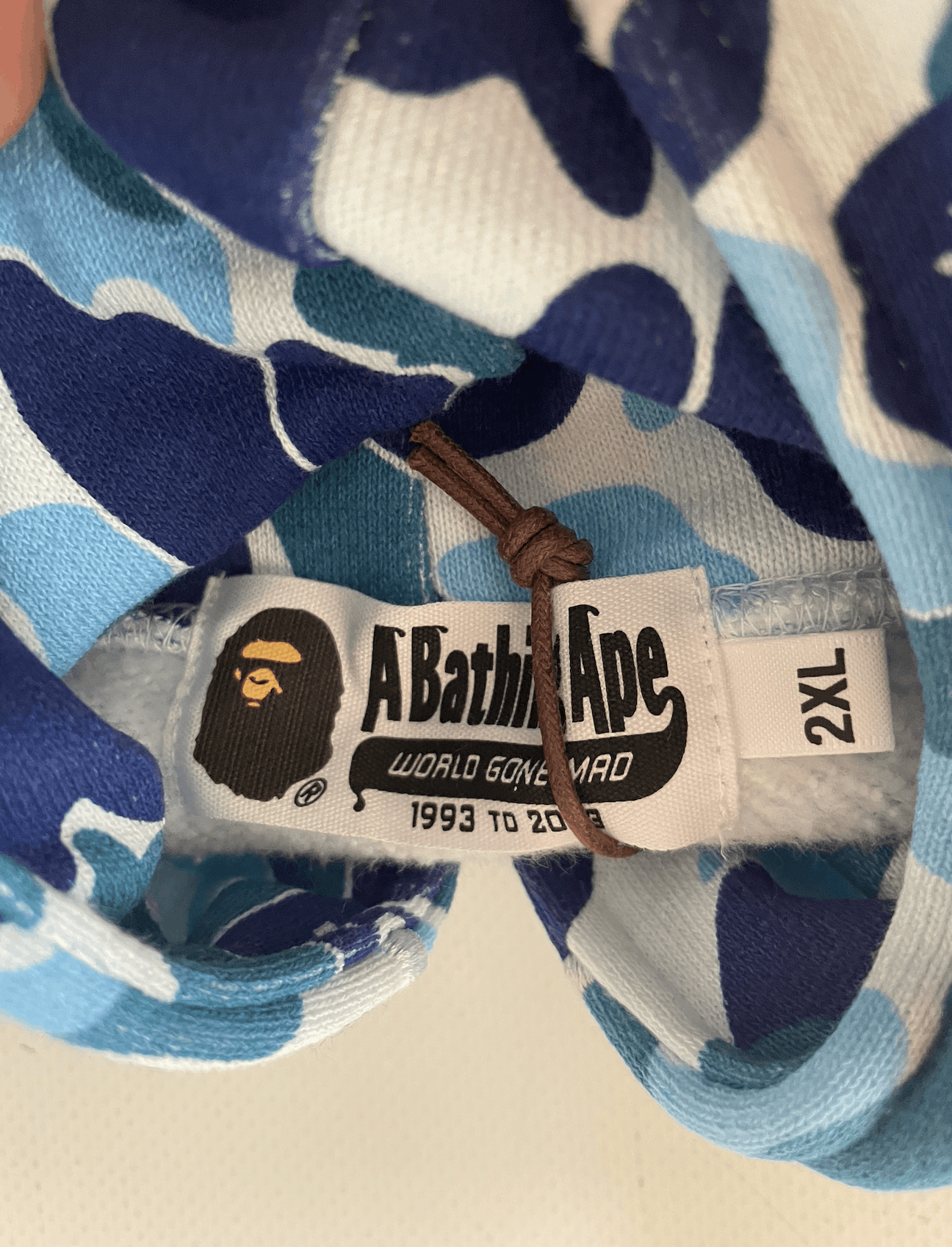 BAPE ABC Camo 2nd Ape Wide Fit Pullover Hoodie Green