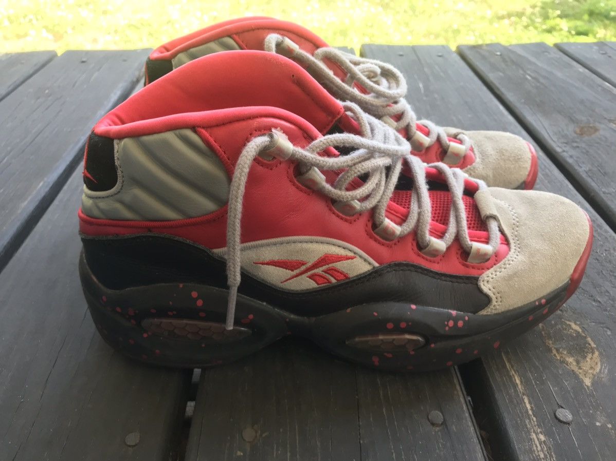 Reebok MENS STASH x REEBOK QUESTION IVERSON 8 RED RARE BASKETBALL Size US 8 / EU 41 - 1 Thumbnail