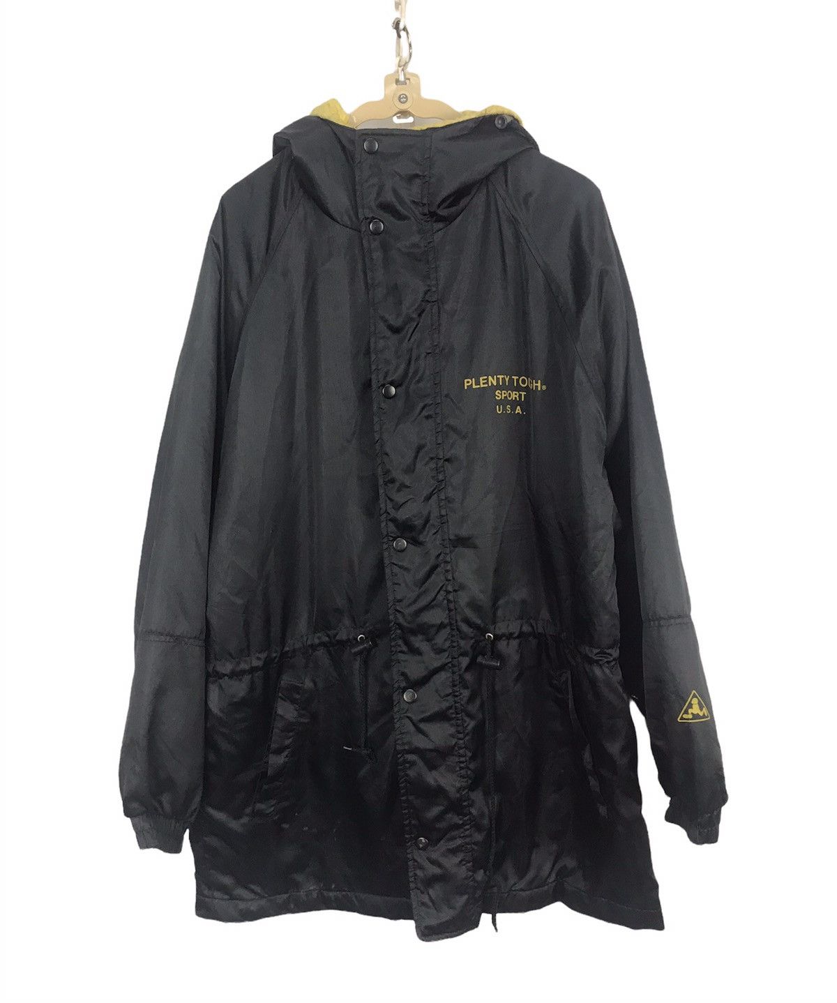 image of Plenty Tough Sport Parkas Hoodie Jacket in Black, Men's (Size Large)