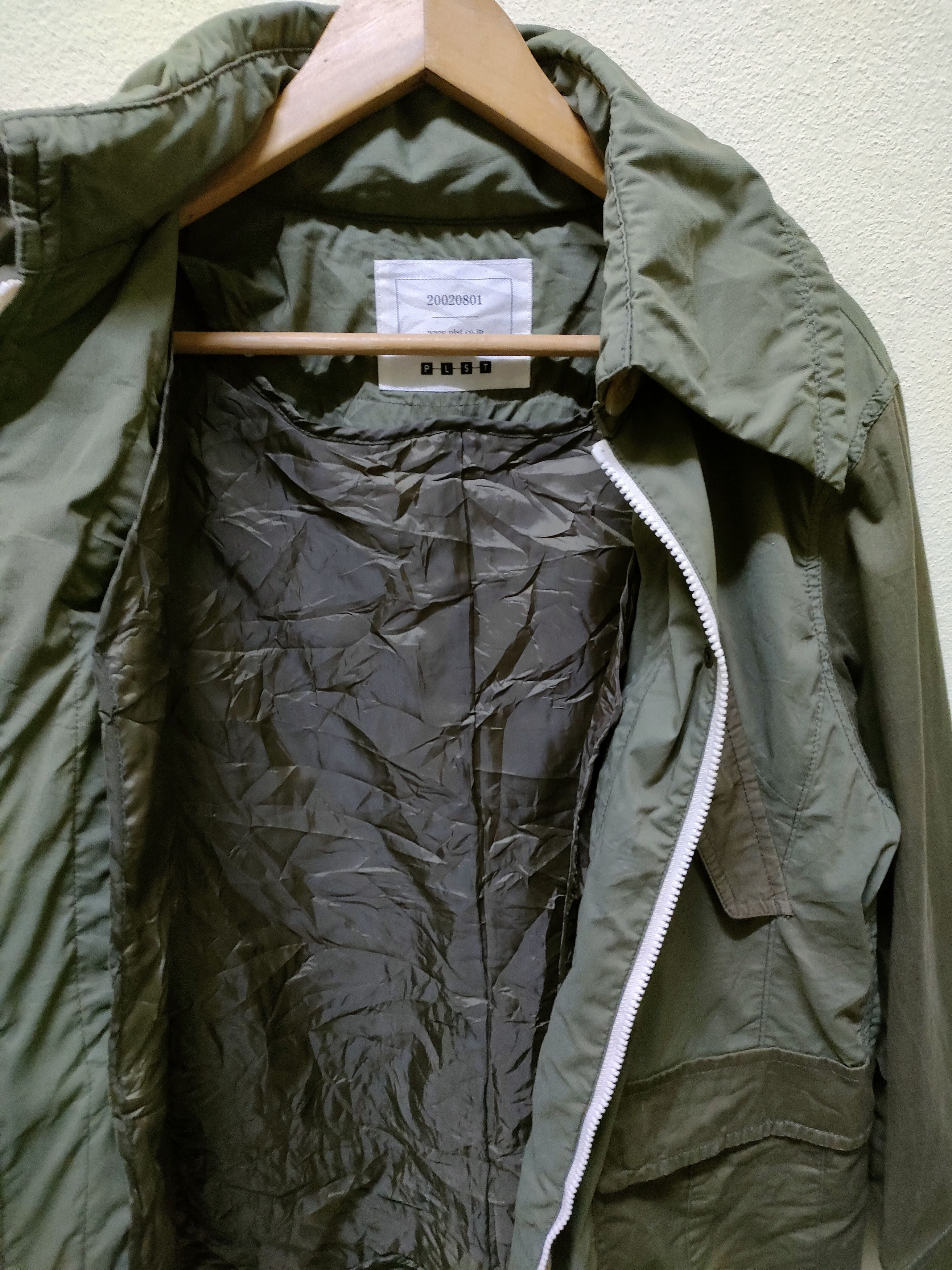 Japanese Brand PLST Olive Green Jacket Size US M / EU 48-50 / 2 - 5 Thumbnail