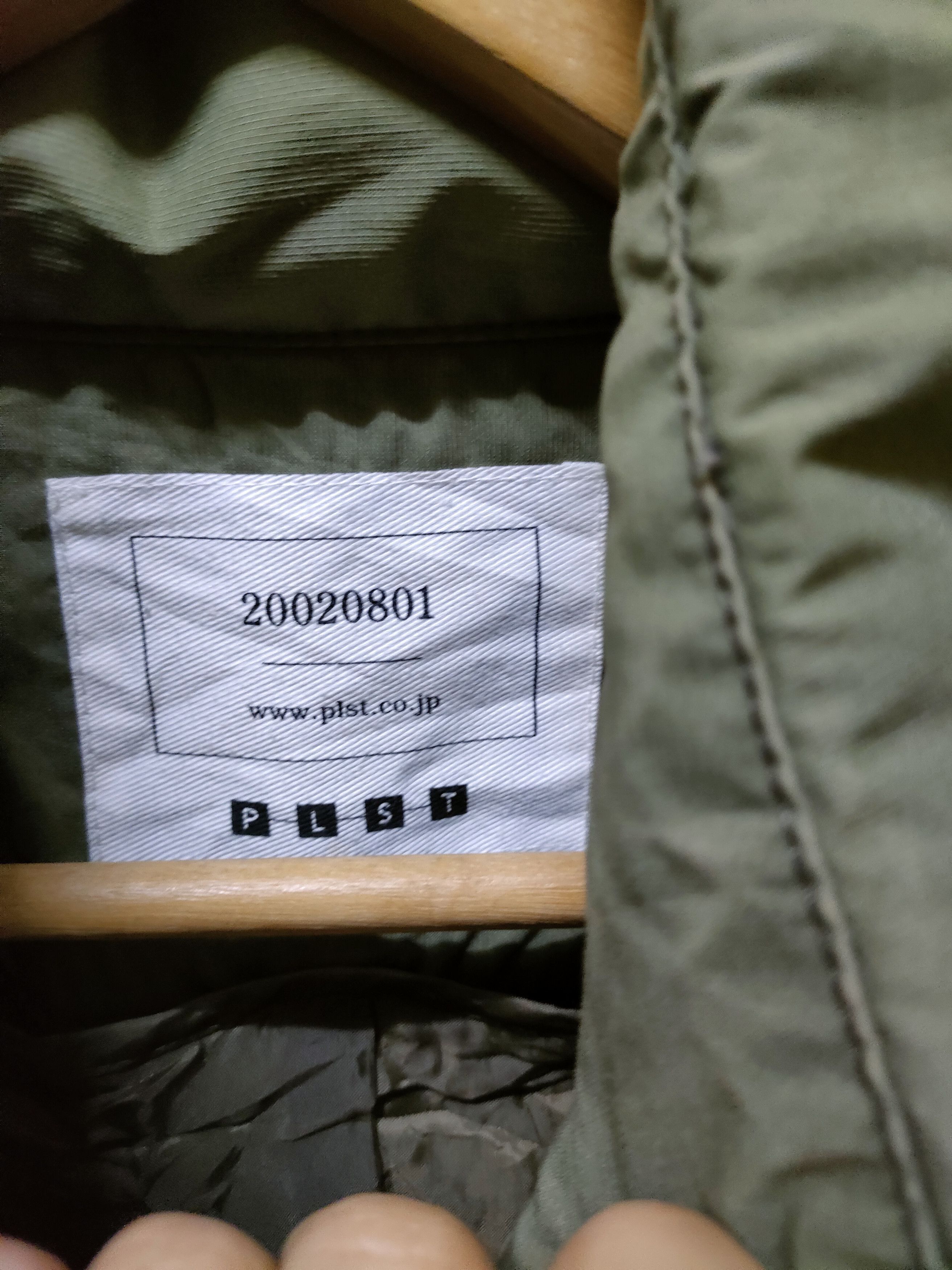 Japanese Brand PLST Olive Green Jacket Size US M / EU 48-50 / 2 - 6 Thumbnail