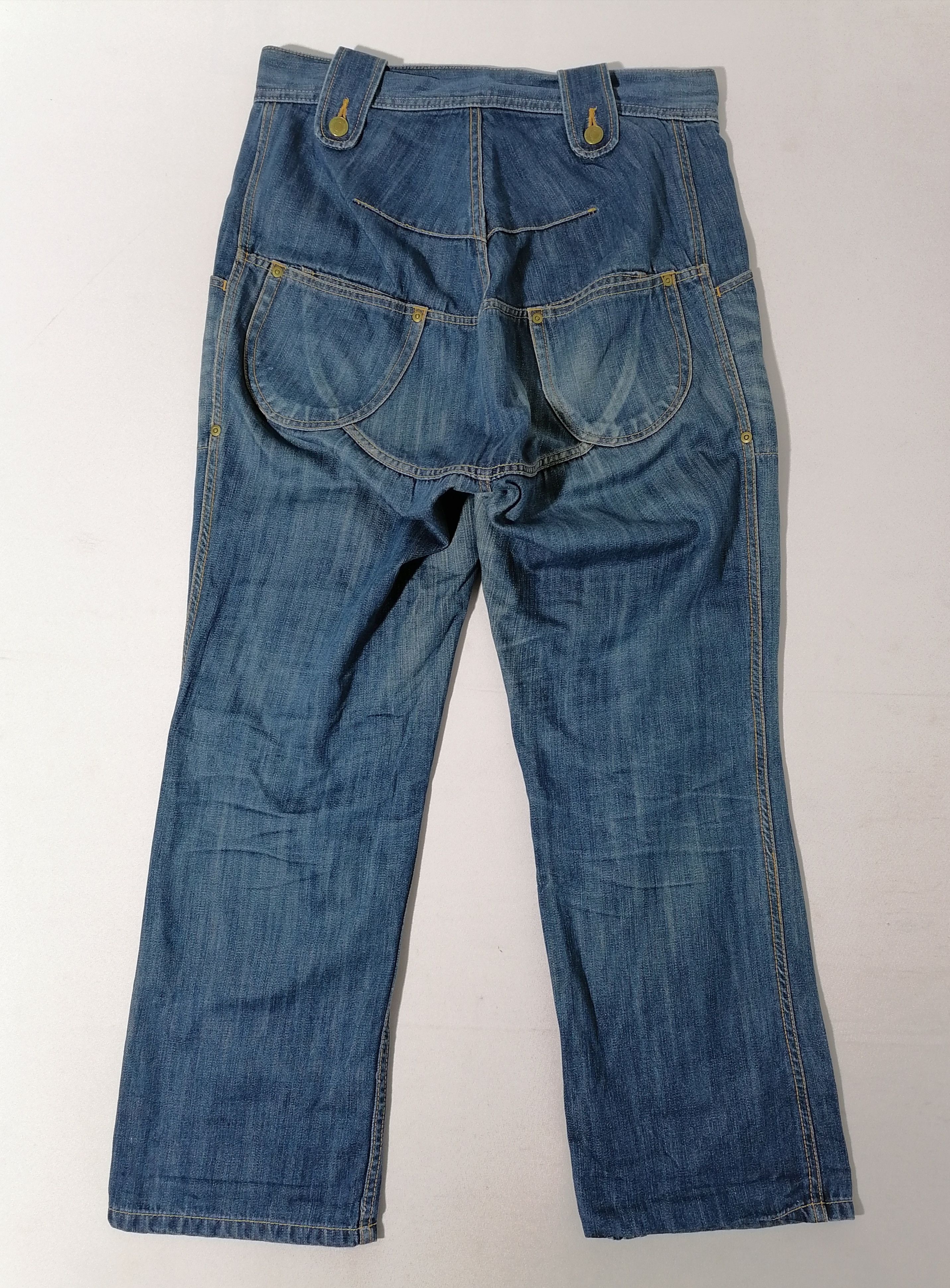 Designer × Japanese Brand × mercibeaucoup Mercibeaucoup Denim Jeans Size US 32 / EU 48 - 4 Thumbnail