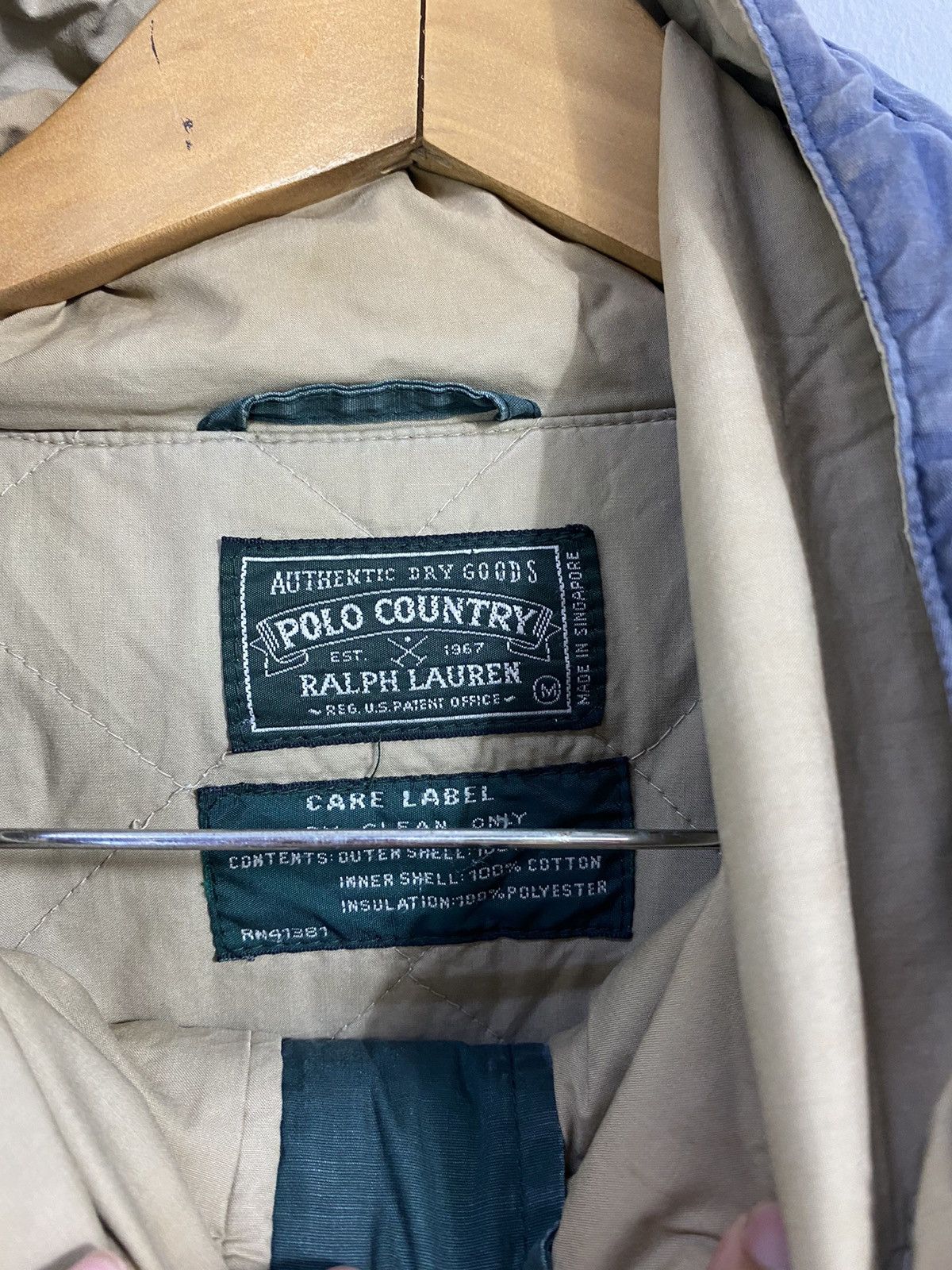 Polo Ralph Lauren Vintage 90’s Polo Country Ralph Lauren Padded Parka Hoodies Size US M / EU 48-50 / 2 - 3 Thumbnail