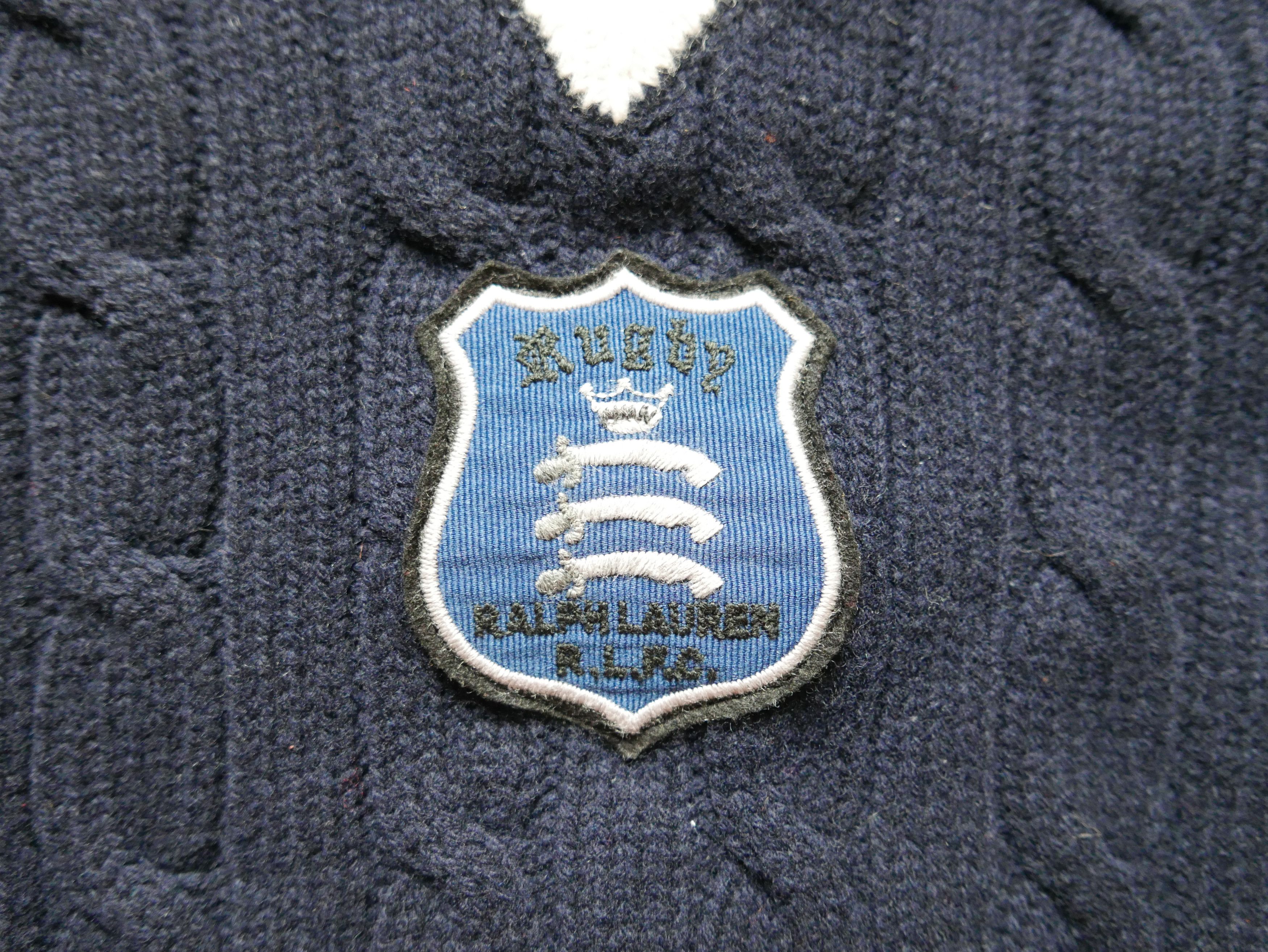 Rugby Ralph Lauren Ralph Lauren Rugby Sweater CableCrest Navy Cricket Wool L Size US L / EU 52-54 / 3 - 3 Thumbnail