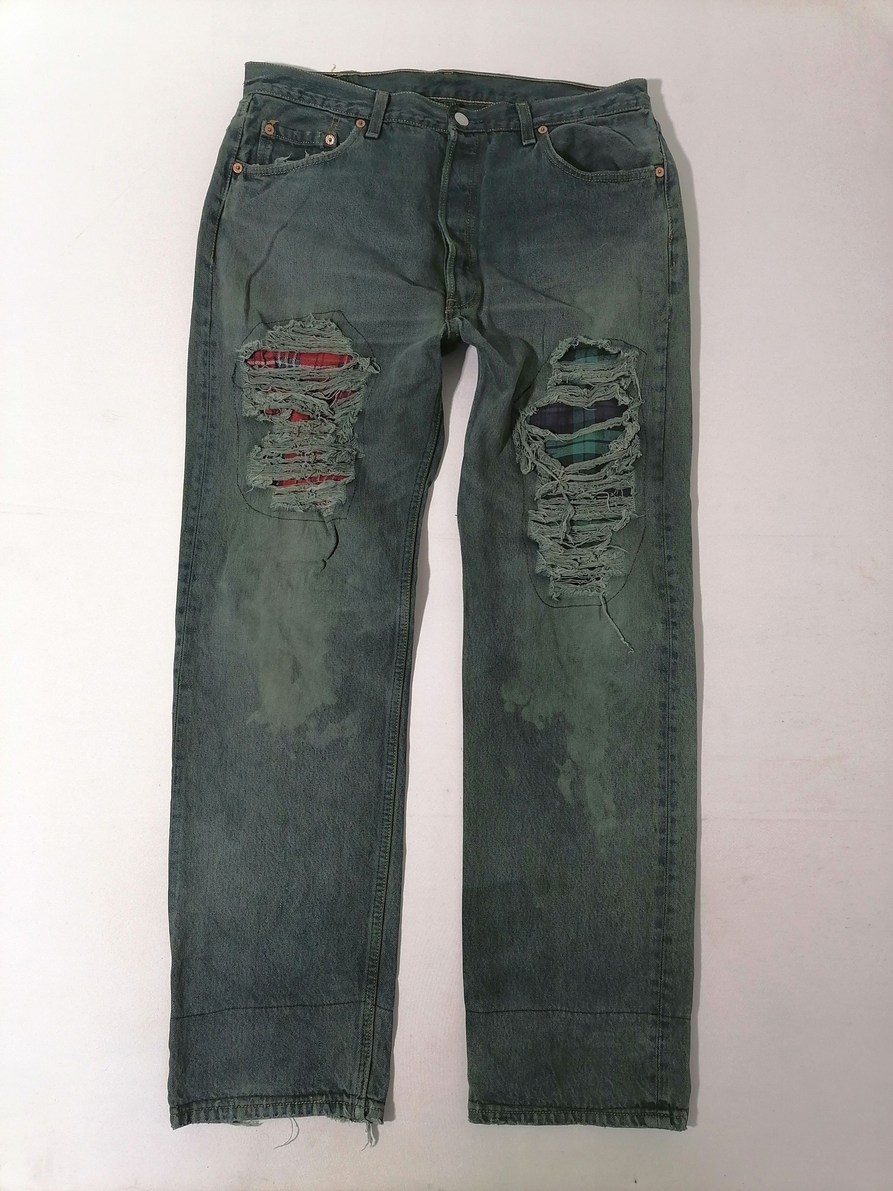 Levi's × Levi's Vintage Clothing Levi's Nice Design Jeans Size US 35 - 1 Thumbnail