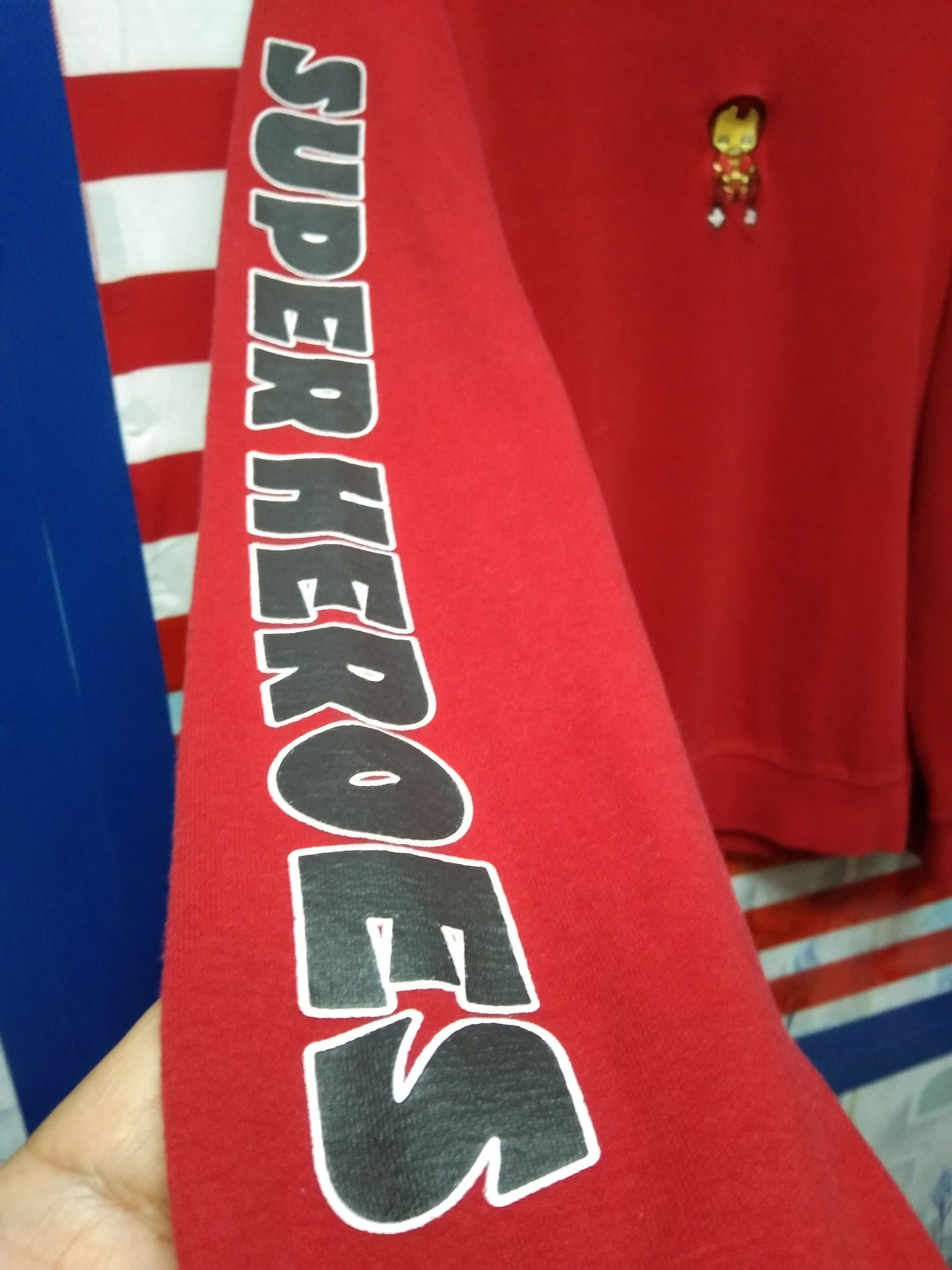 Edwin × Marvel Comics Marvel Super Heroes Big Logo Sweatshirt Size US M / EU 48-50 / 2 - 5 Thumbnail