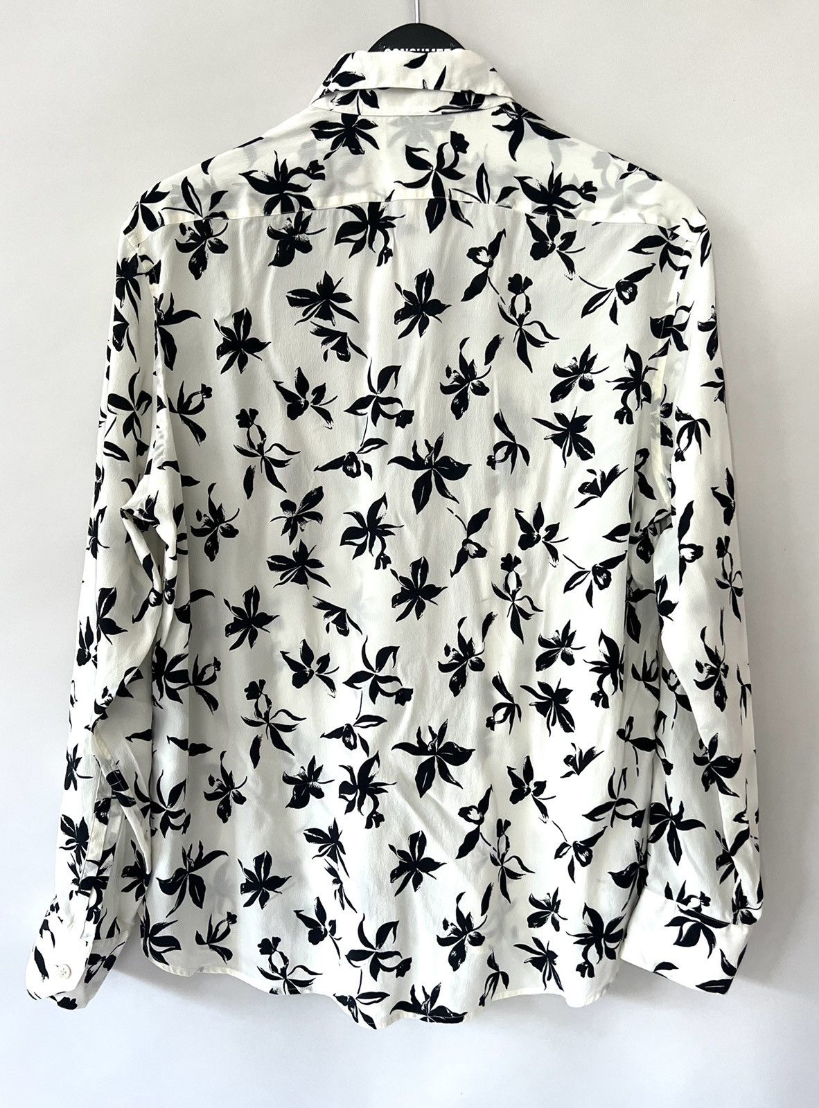 Hedi Slimane × Saint Laurent Paris 🔥$1.3K VALUE🔥Saint Laurent Floral-Print Long-Sleeve Shirt Size US M / EU 48-50 / 2 - 5 Thumbnail