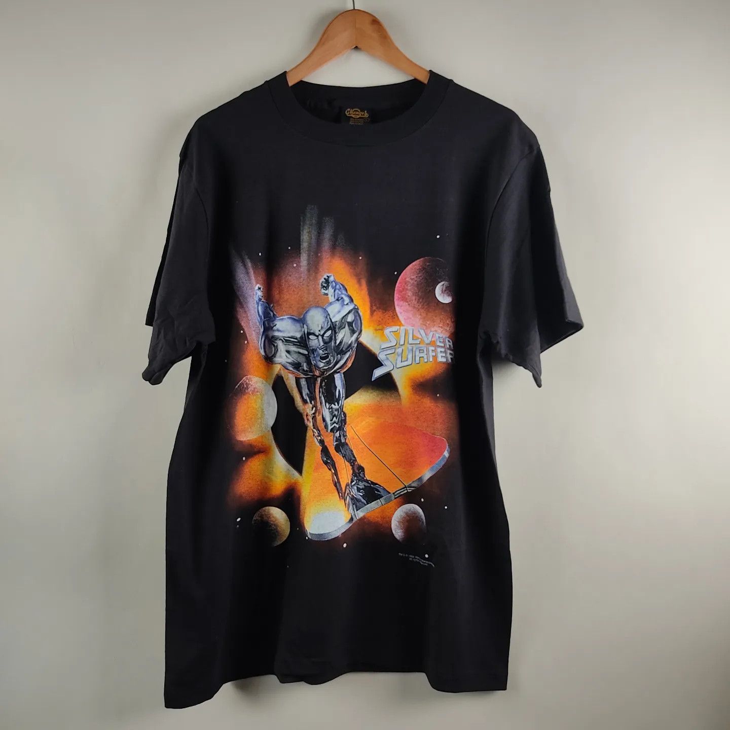 Changes × Marvel Comics × Vintage 1998 Marvel Comics Silver Surfer Size US XL / EU 56 / 4 - 9 Thumbnail