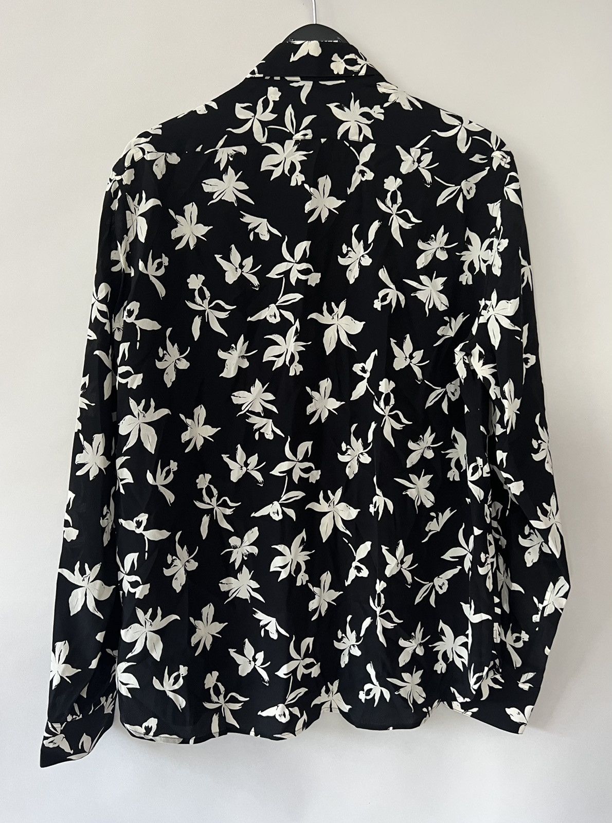 Hedi Slimane × Saint Laurent Paris 🔥$1.3K VALUE🔥Saint Laurent Floral-Print Long-Sleeve Shirt Size US L / EU 52-54 / 3 - 4 Thumbnail