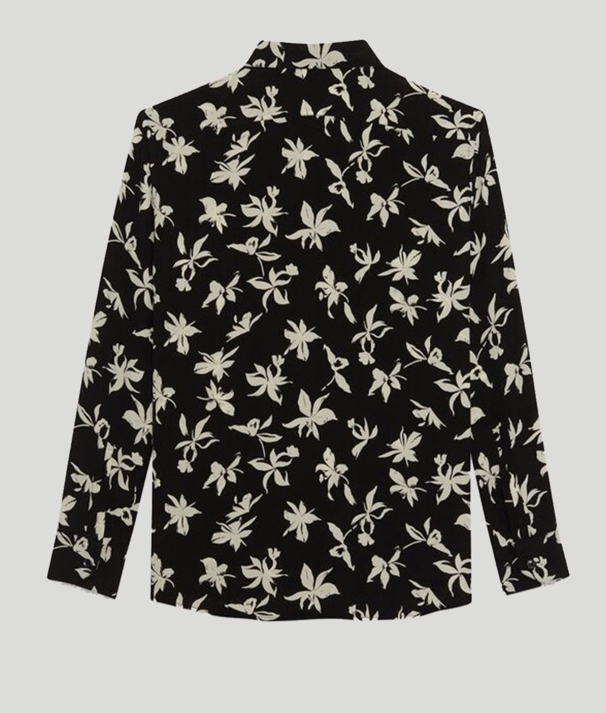 Hedi Slimane × Saint Laurent Paris 🔥$1.3K VALUE🔥Saint Laurent Floral-Print Long-Sleeve Shirt Size US L / EU 52-54 / 3 - 2 Thumbnail