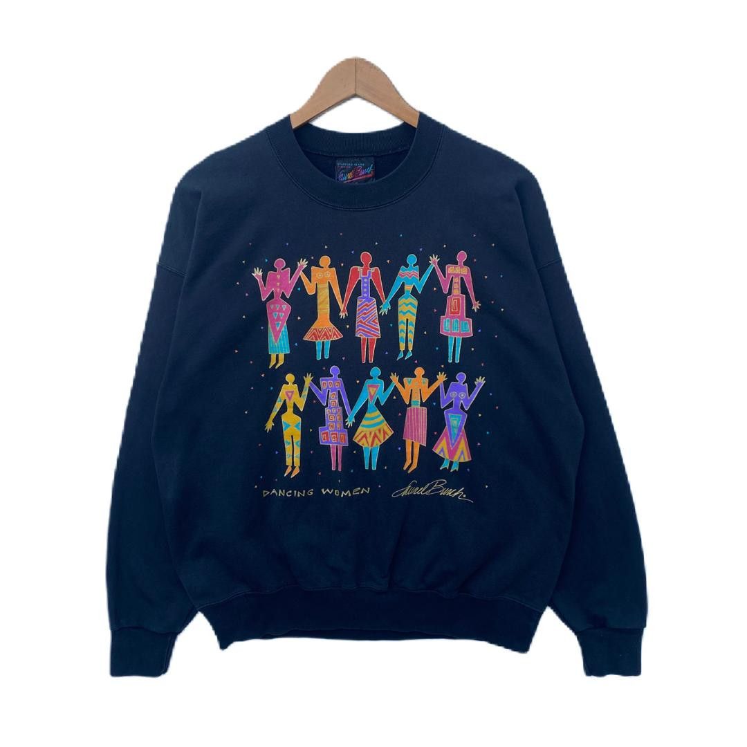 vintage Laurel Burch San Francisco raglan sweatshirt cat