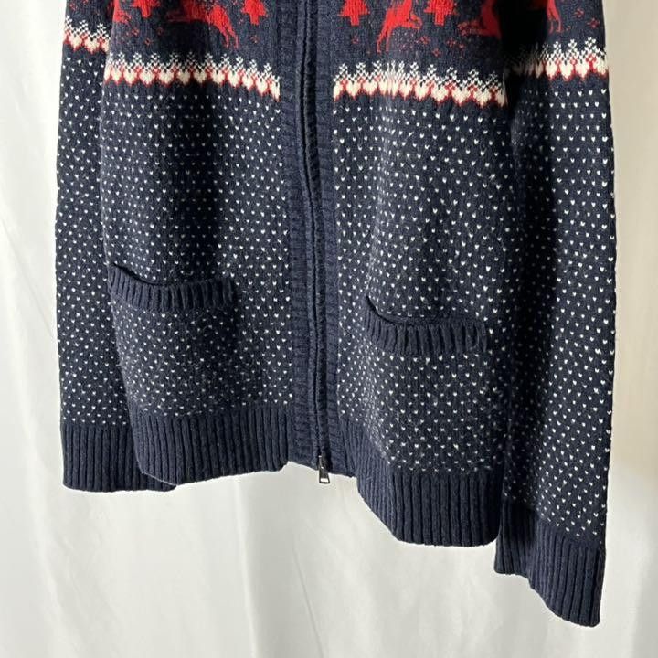 Number (N)ine AW08 "My Own Private Portland" Isle Zip Cardigan Size US L / EU 52-54 / 3 - 4 Thumbnail