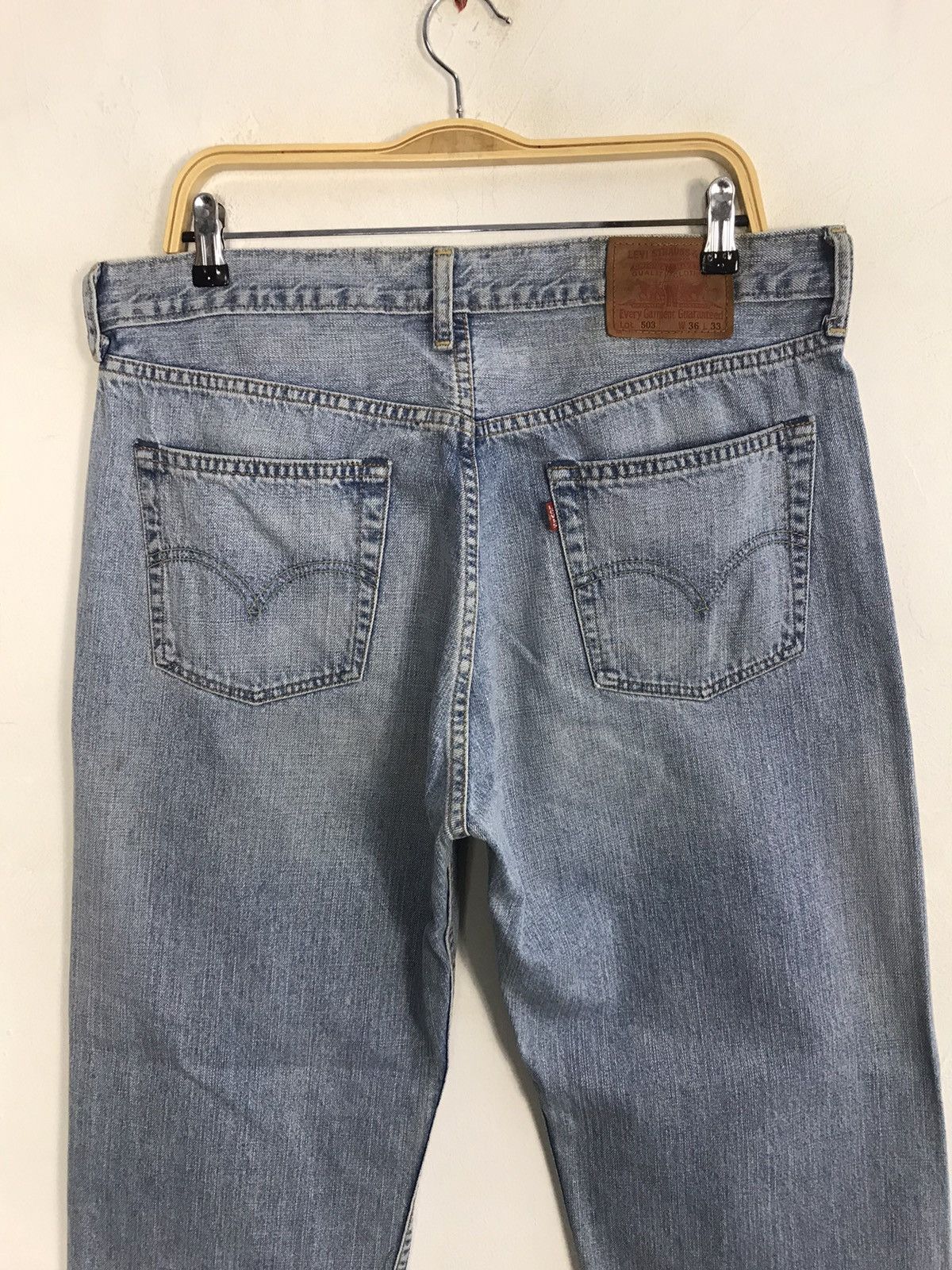 Levi's Vintage Levi’s Lot 503 Faded Colour Design Size US 35 - 10 Thumbnail