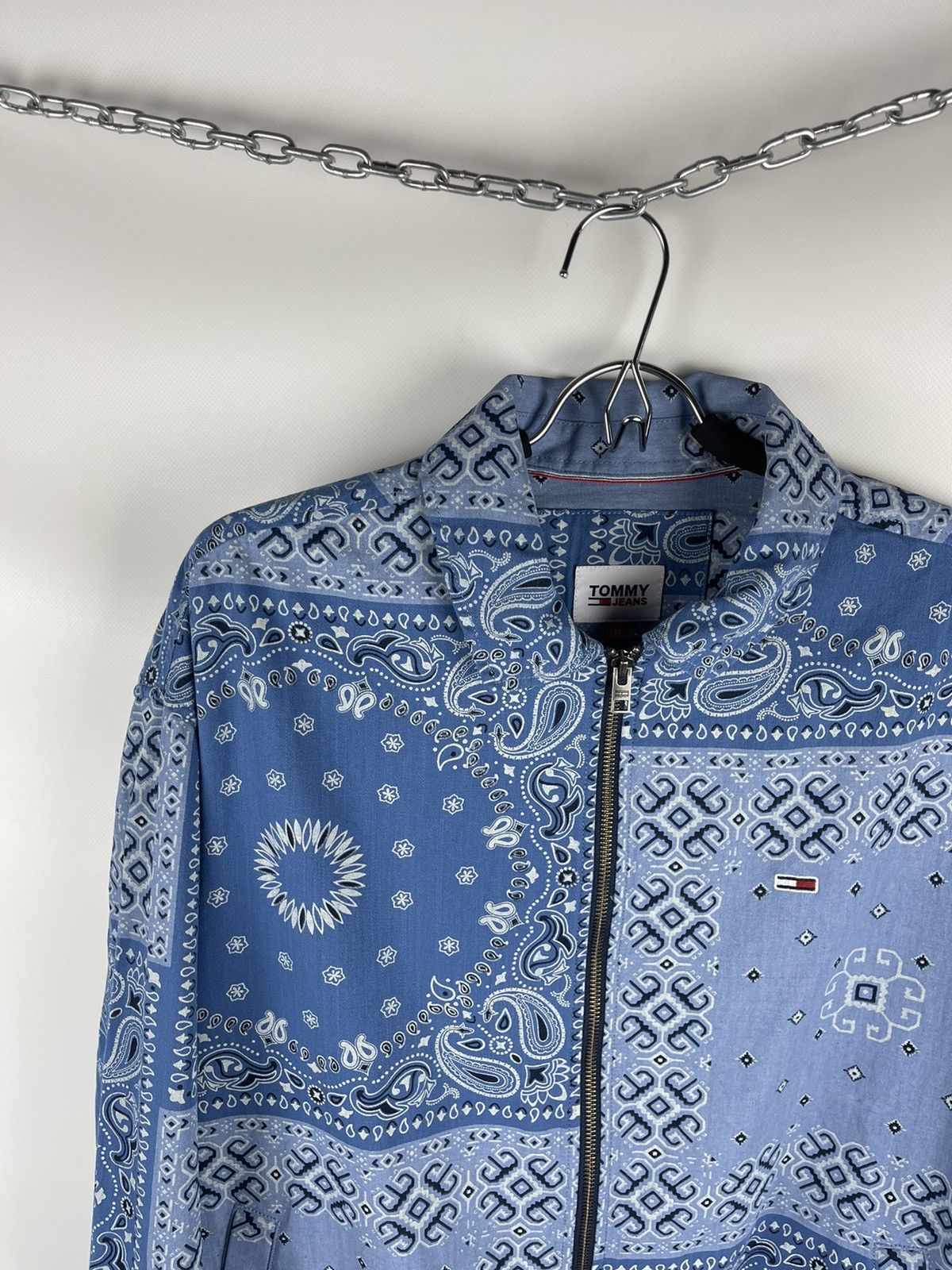 Tommy Hilfiger Tommy Jeans Sample Multiprinted pattern logo coach jacket Size US M / EU 48-50 / 2 - 2 Thumbnail
