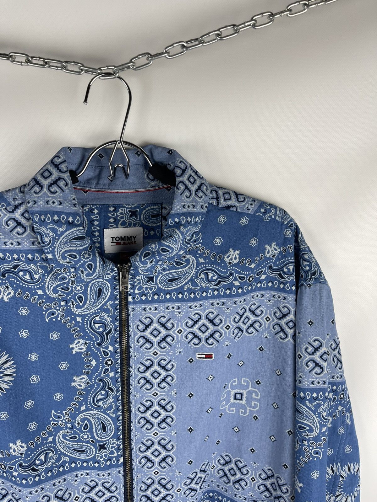 Tommy Hilfiger Tommy Jeans Sample Multiprinted pattern logo coach jacket Size US M / EU 48-50 / 2 - 5 Thumbnail