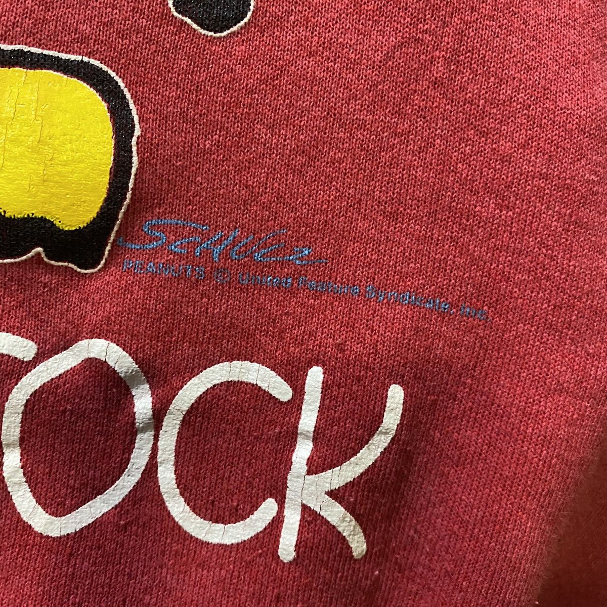 Fruit Of The Loom × Peanuts VINTAGE‼️Woodstock Peanuts Made In USA Sweatshirts Size US M / EU 48-50 / 2 - 4 Thumbnail