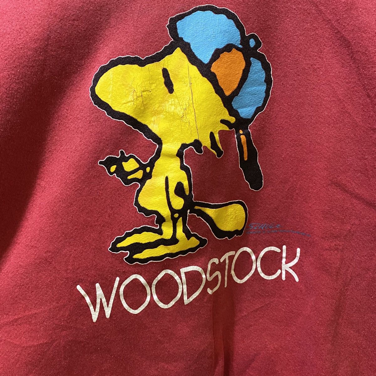Fruit Of The Loom × Peanuts VINTAGE‼️Woodstock Peanuts Made In USA Sweatshirts Size US M / EU 48-50 / 2 - 3 Thumbnail